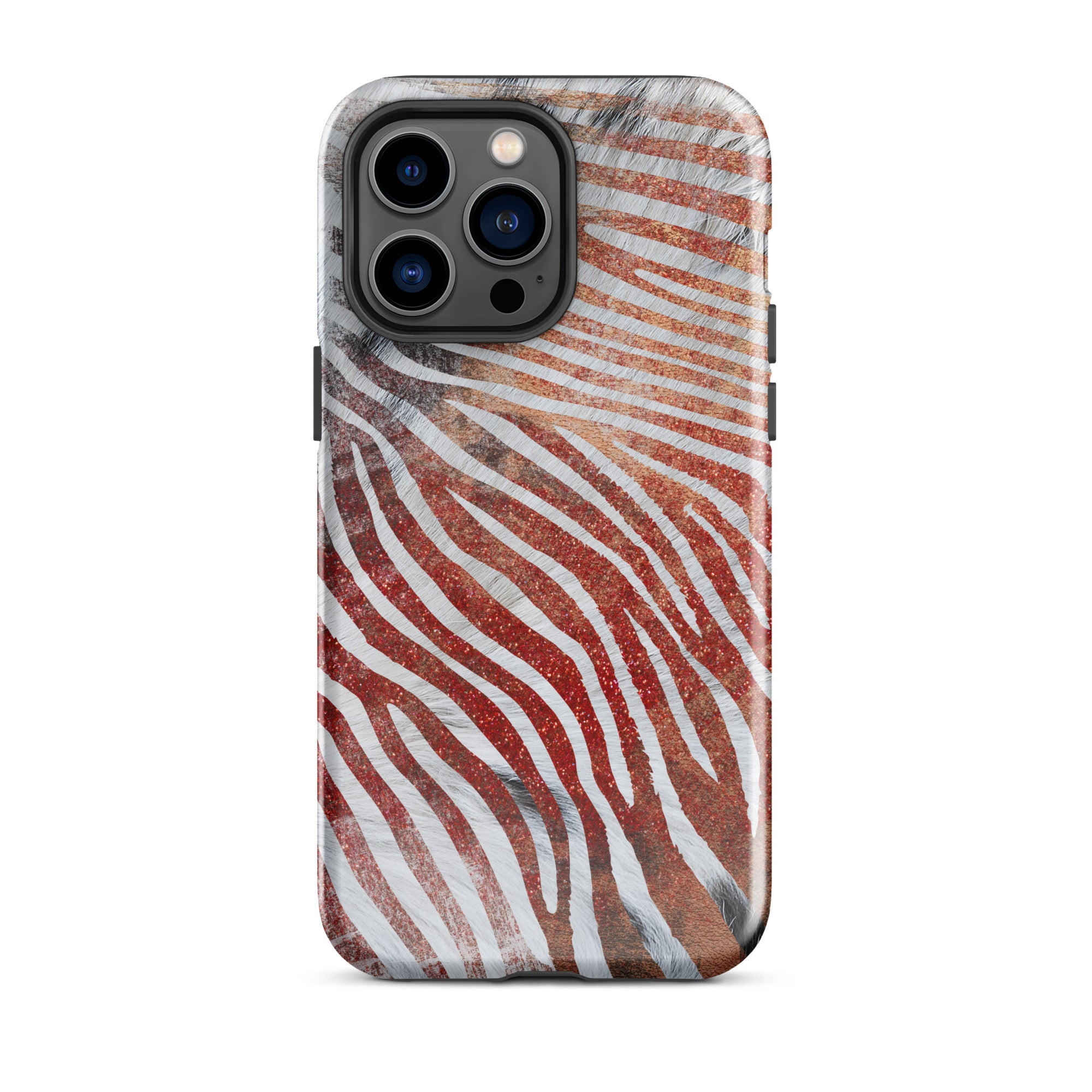Tough Case for iPhone®- Safari Animal Print Design V