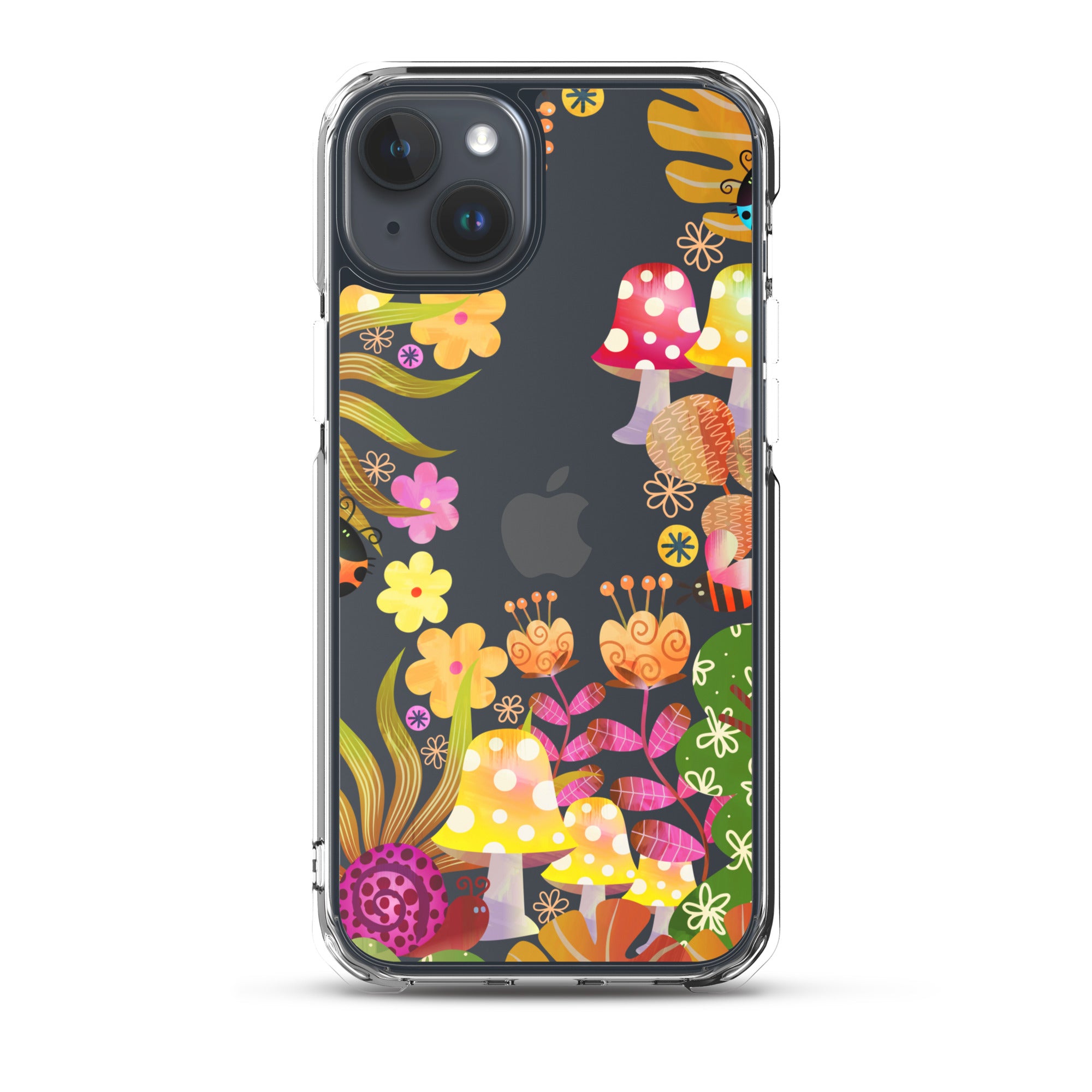 Clear Case for iPhone®- Enchanted Forest Design I