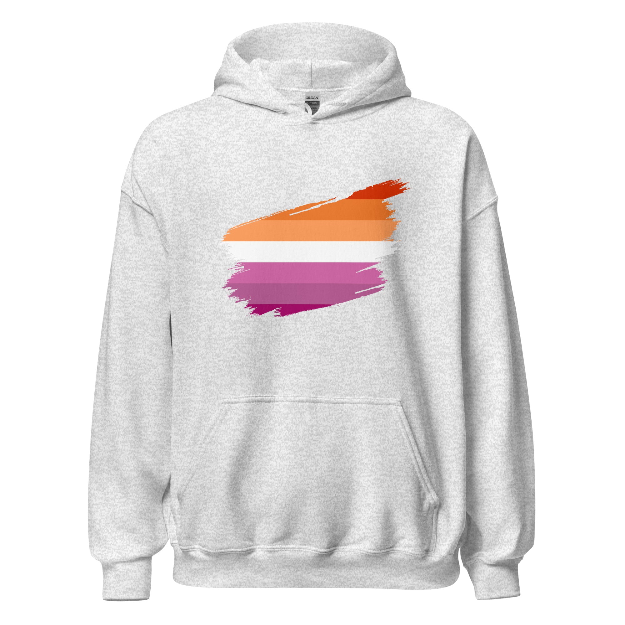 Unisex Hoodie-Lesbian Grunge Flag