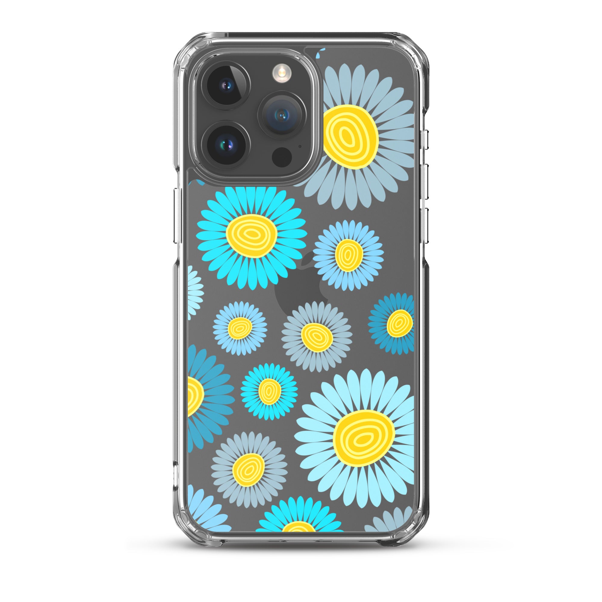 Clear Case for iPhone®- Floral Daisy Design II