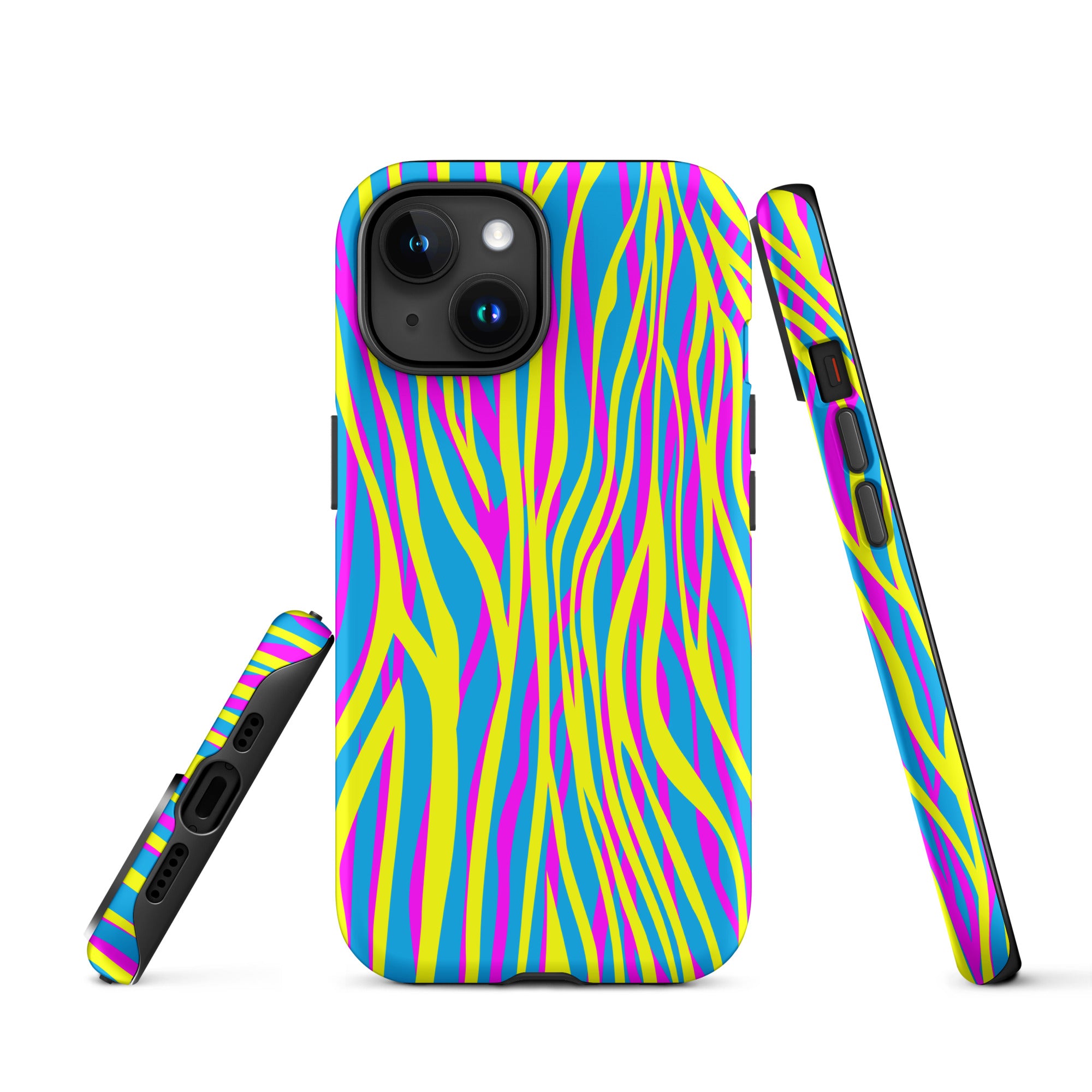 Tough Case for iPhone®- Funky Zebra Pattern IV
