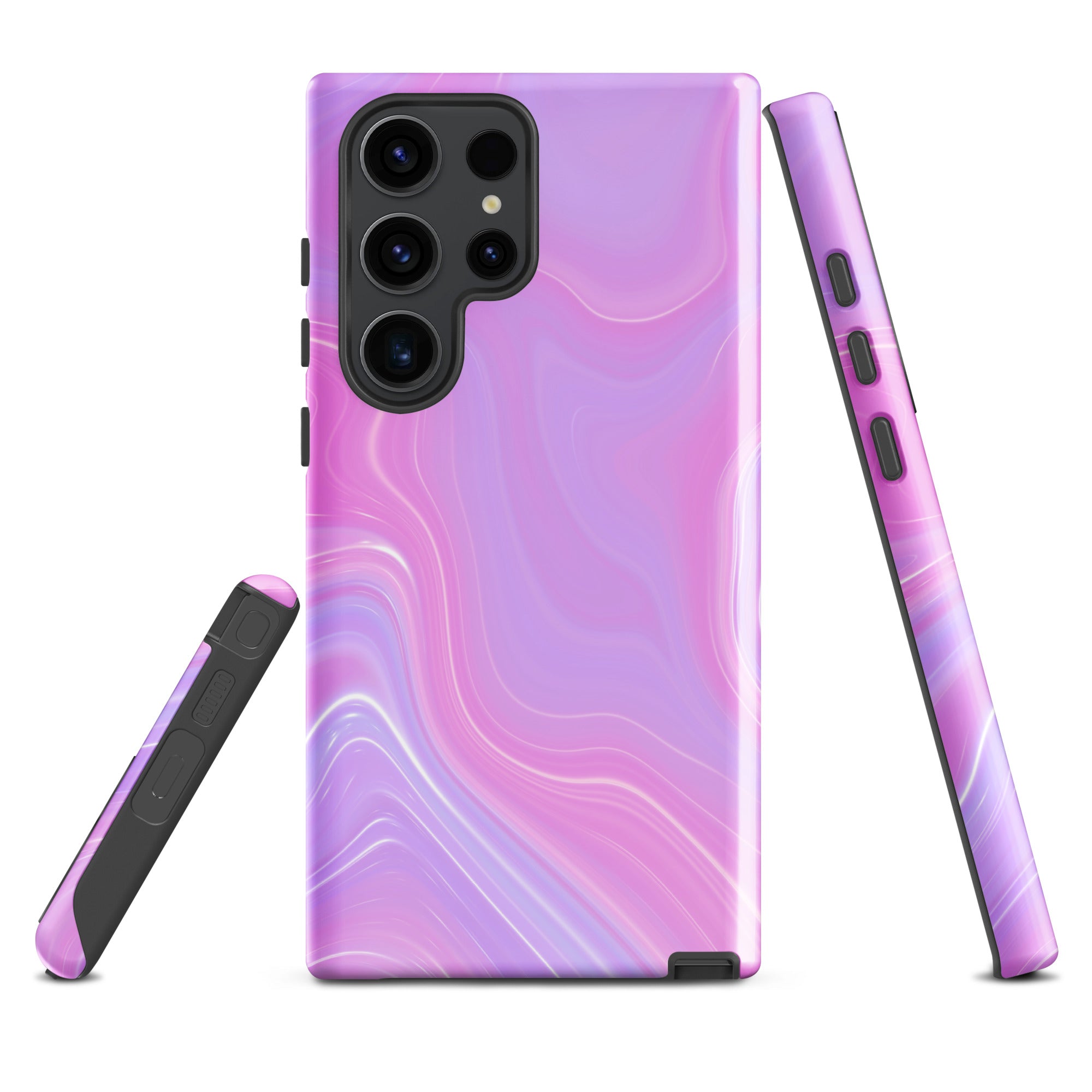 Tough case for Samsung®- Marble Pink