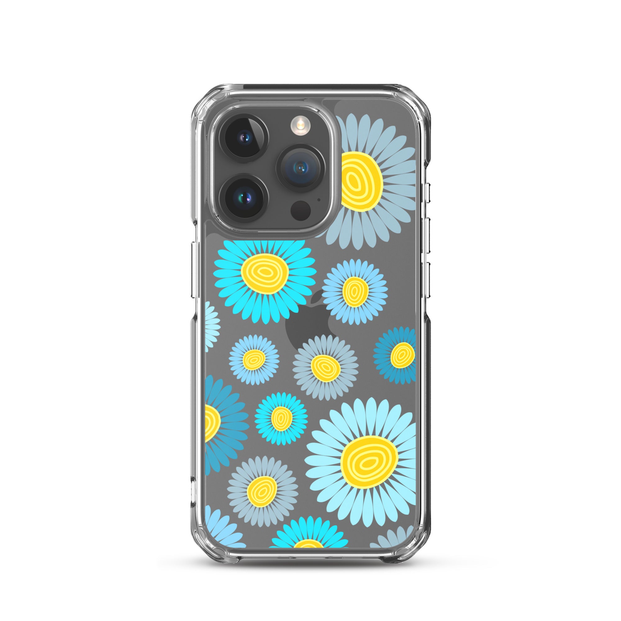Clear Case for iPhone®- Floral Daisy Design II