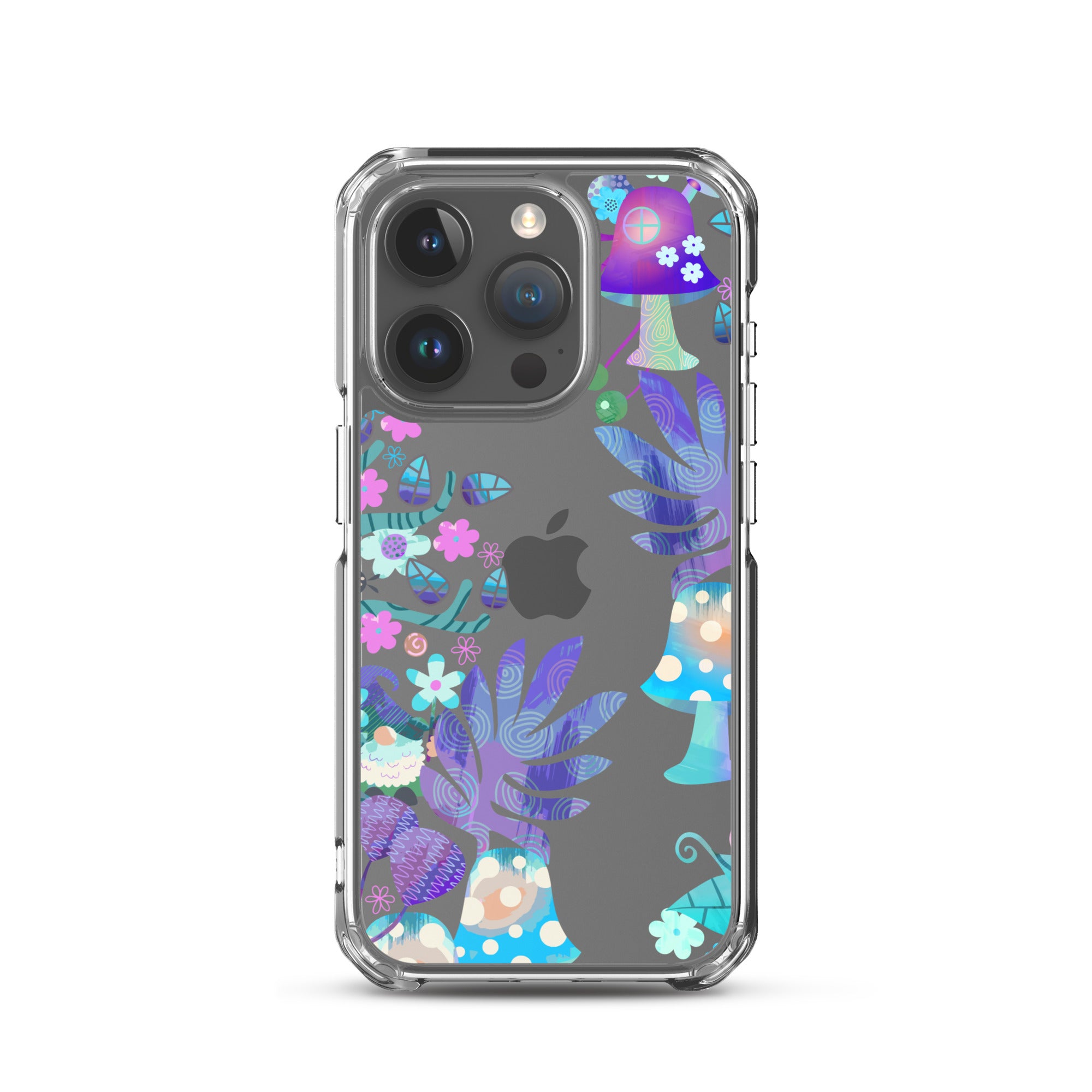 Clear Case for iPhone®- Enchanted Forest Design IV