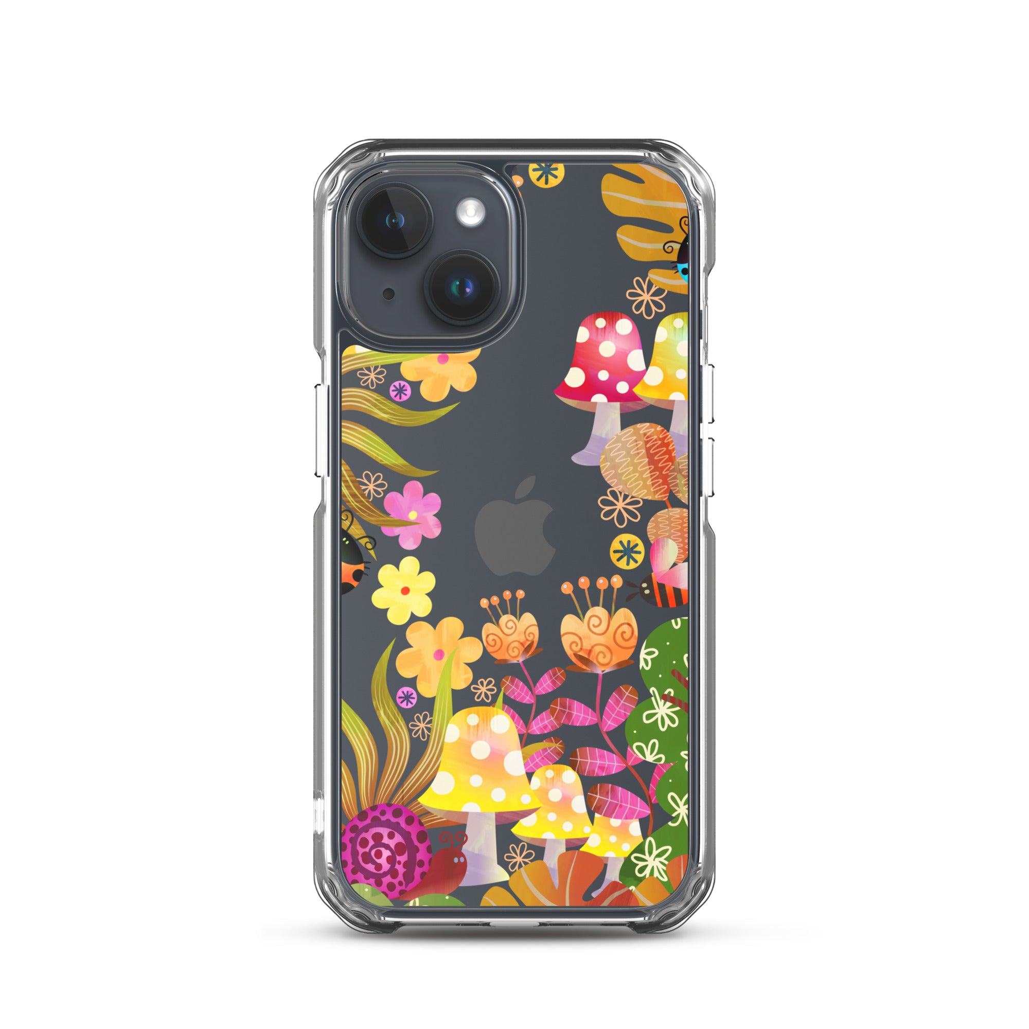 Clear Case for iPhone®- Enchanted Forest Design I