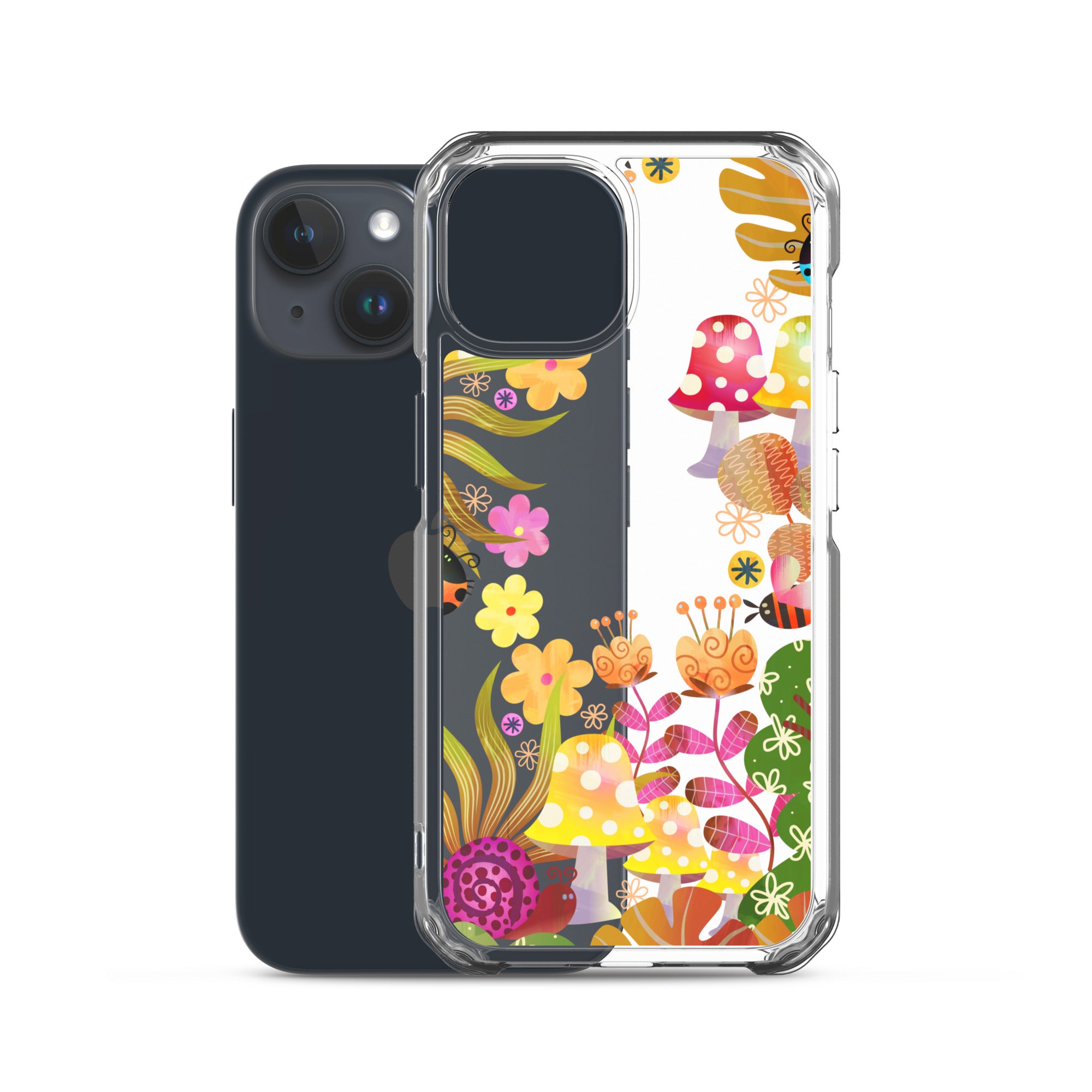 Clear Case for iPhone®- Enchanted Forest Design I