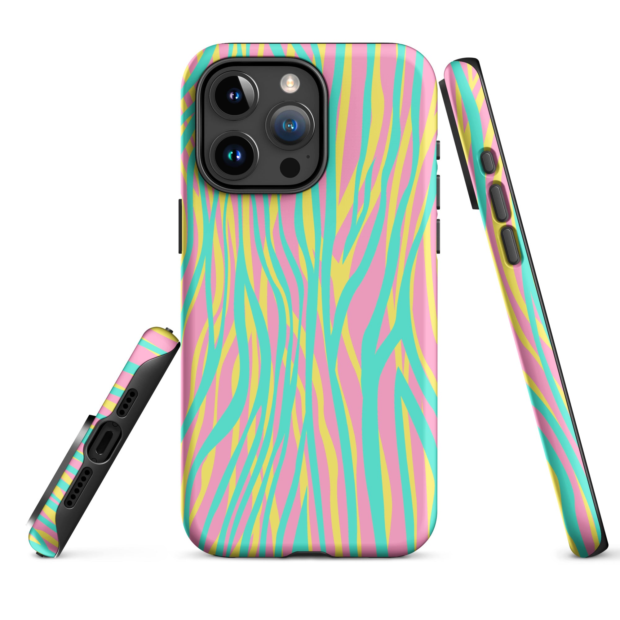 Tough Case for iPhone®- Funky Zebra Pattern I