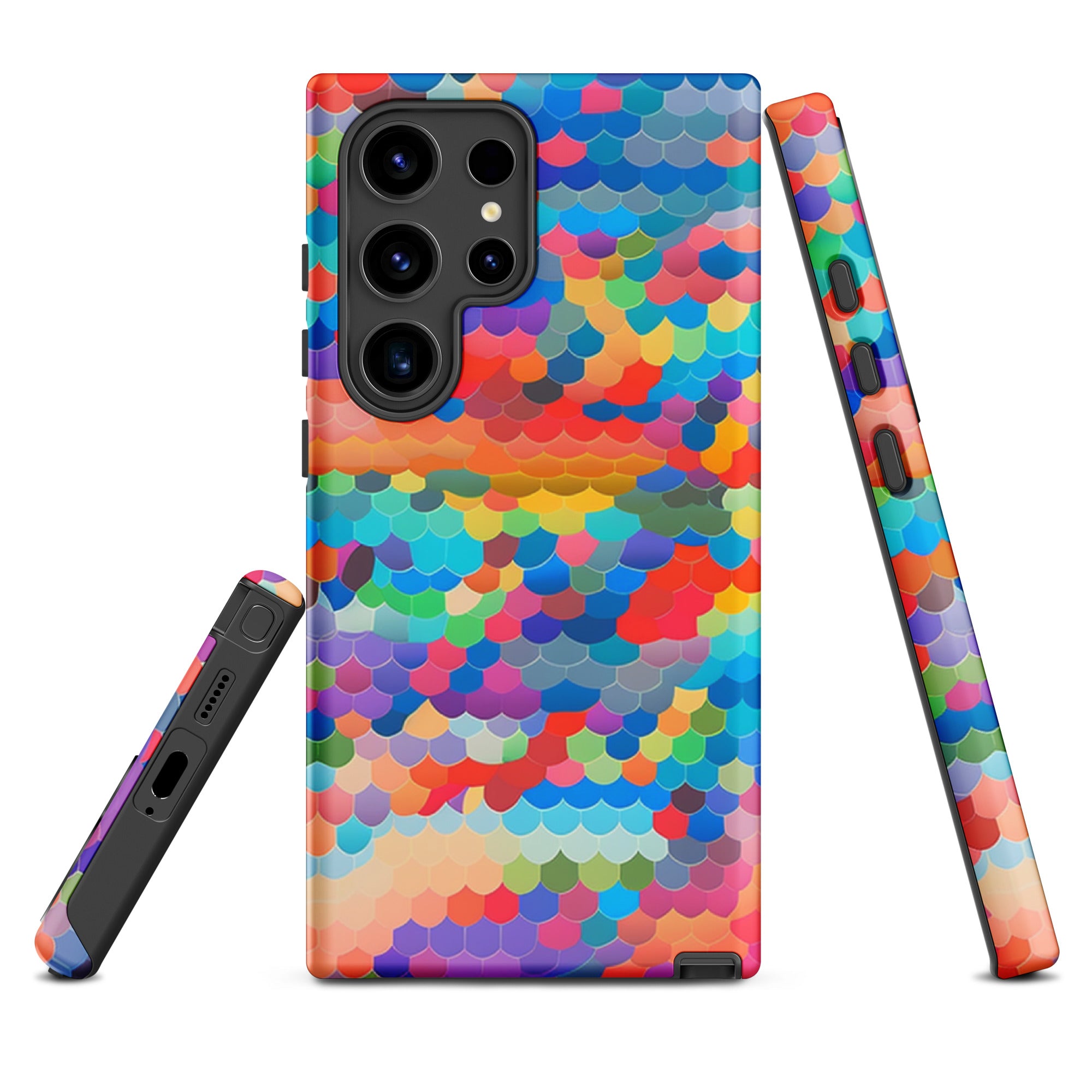 Tough case for Samsung®- Rainbow Cloud Pattern I