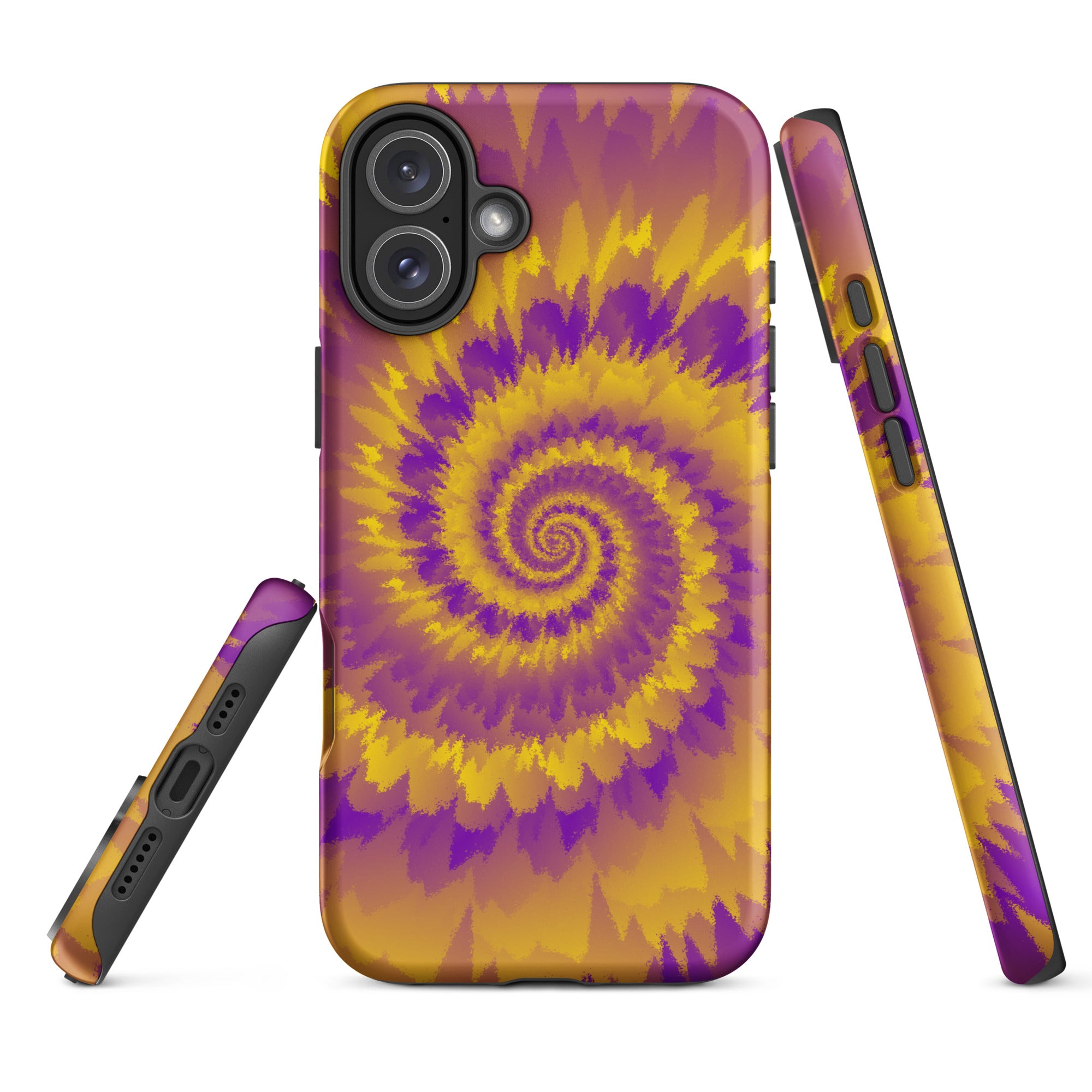 Tough Case for iPhone®-Tie Dye Spiral - Intersex