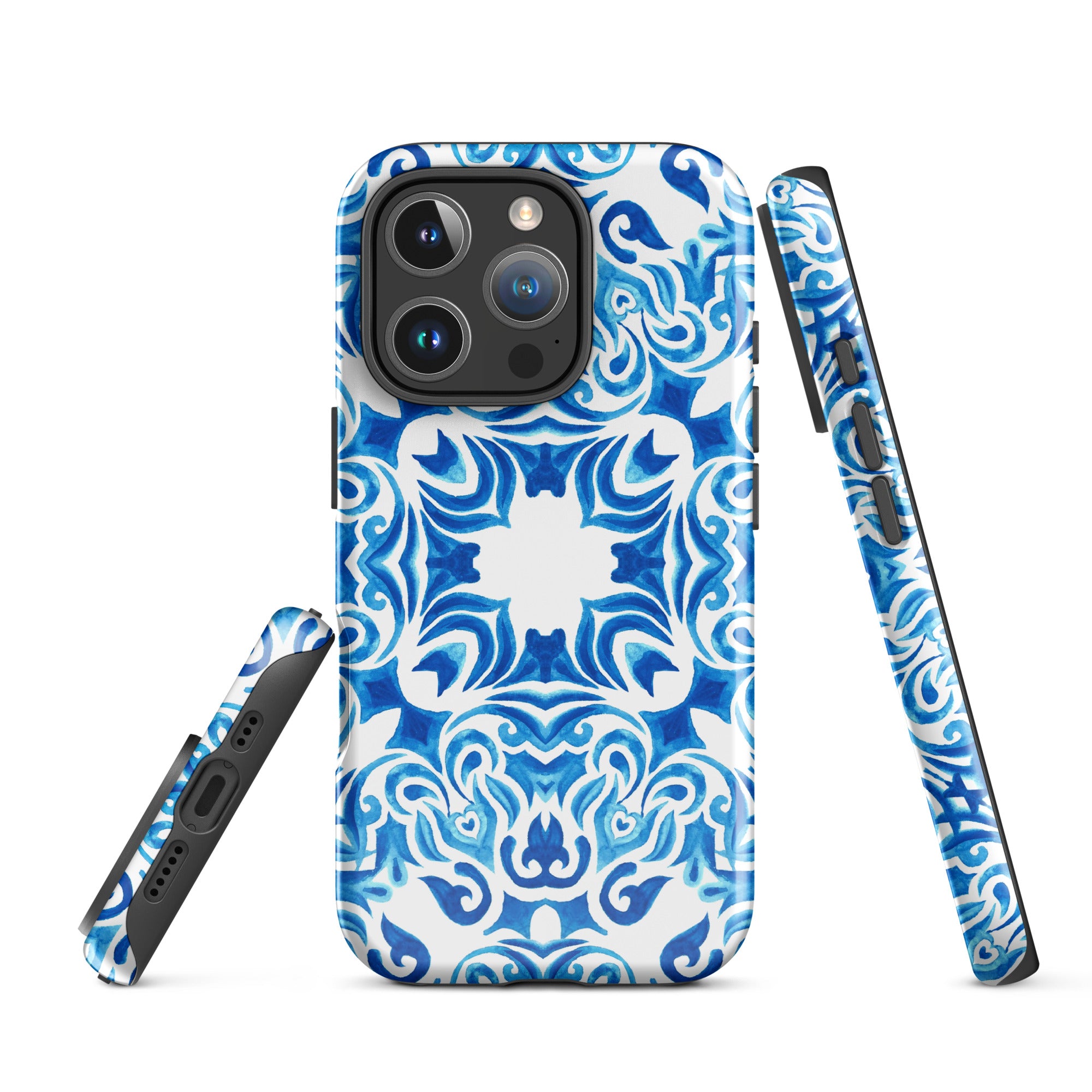 Tough Case for iPhone®- Majolica Pattern IV