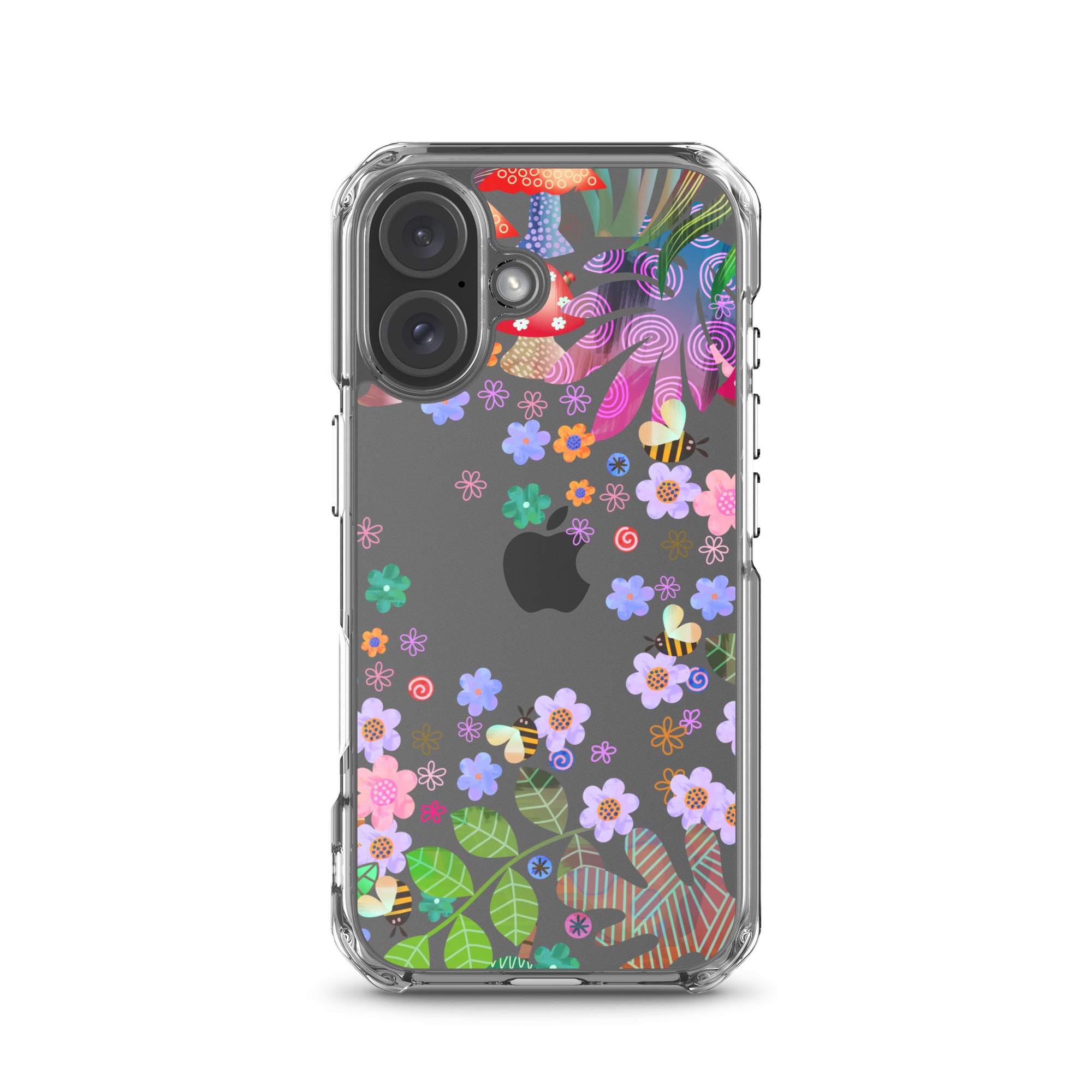 Clear Case for iPhone®- Enchanted Forest Design V