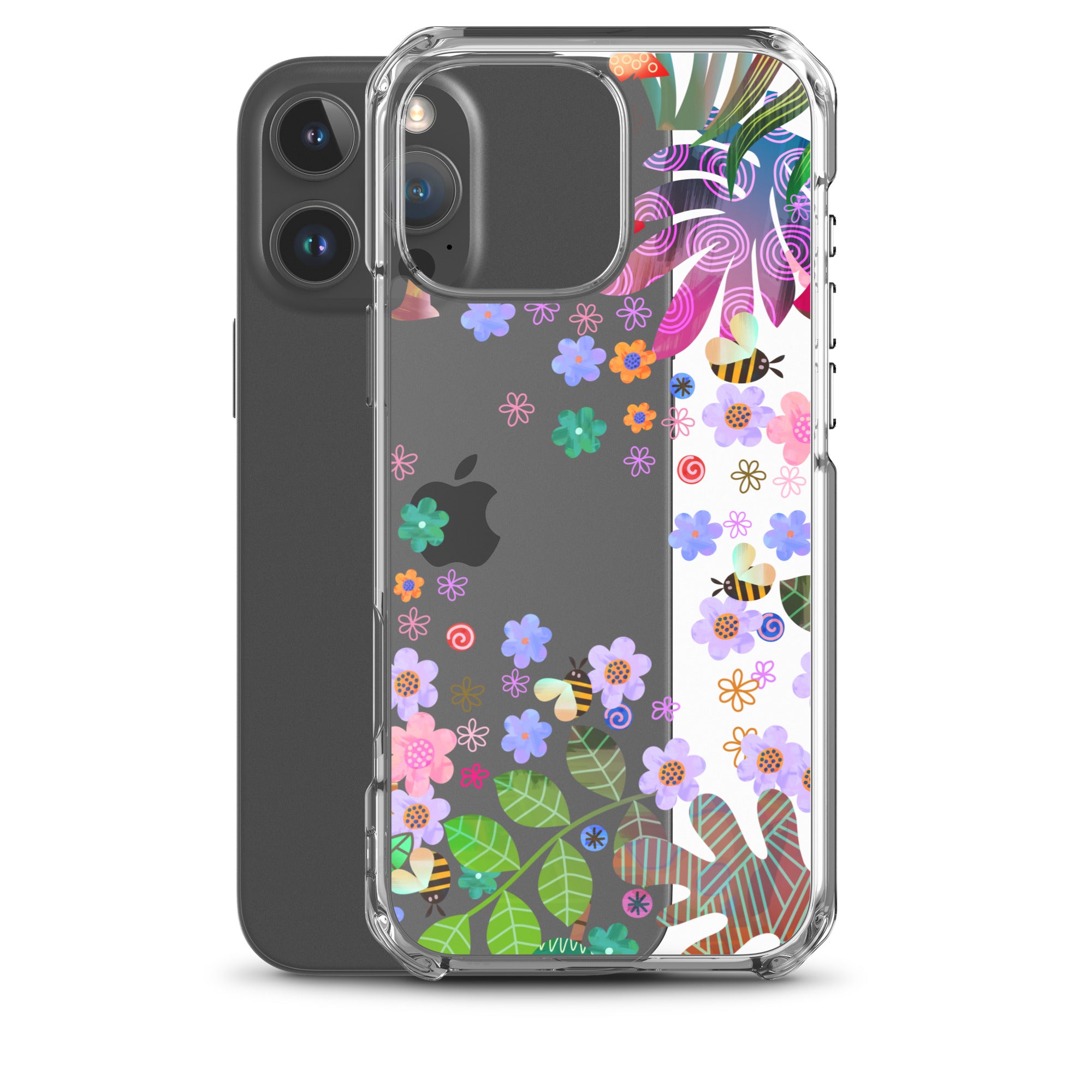 Clear Case for iPhone®- Enchanted Forest Design V
