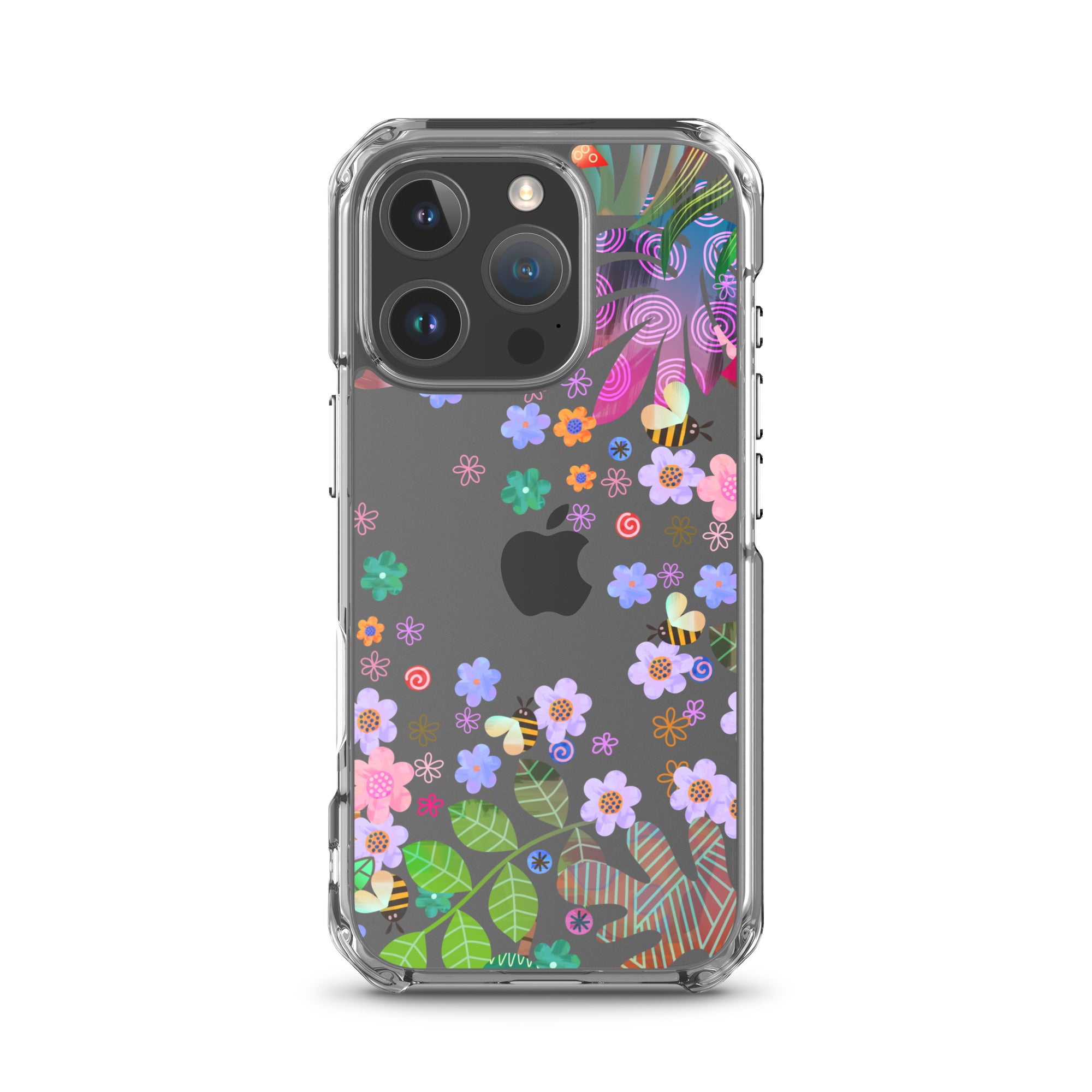 Clear Case for iPhone®- Enchanted Forest Design V