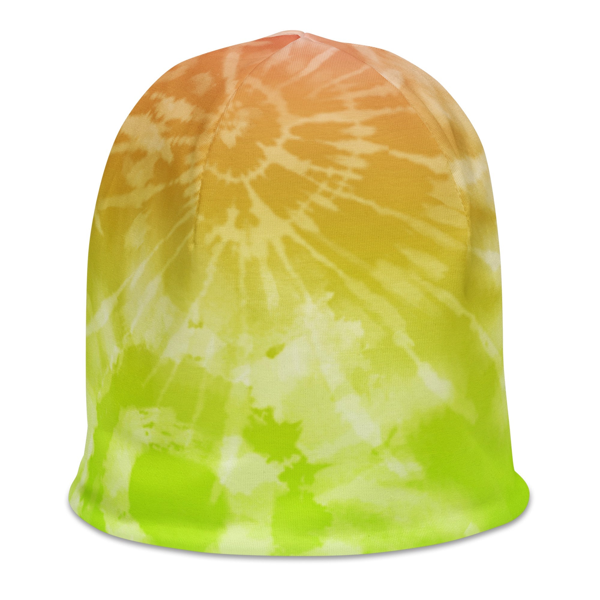 Beanie Tie Dye Yellow