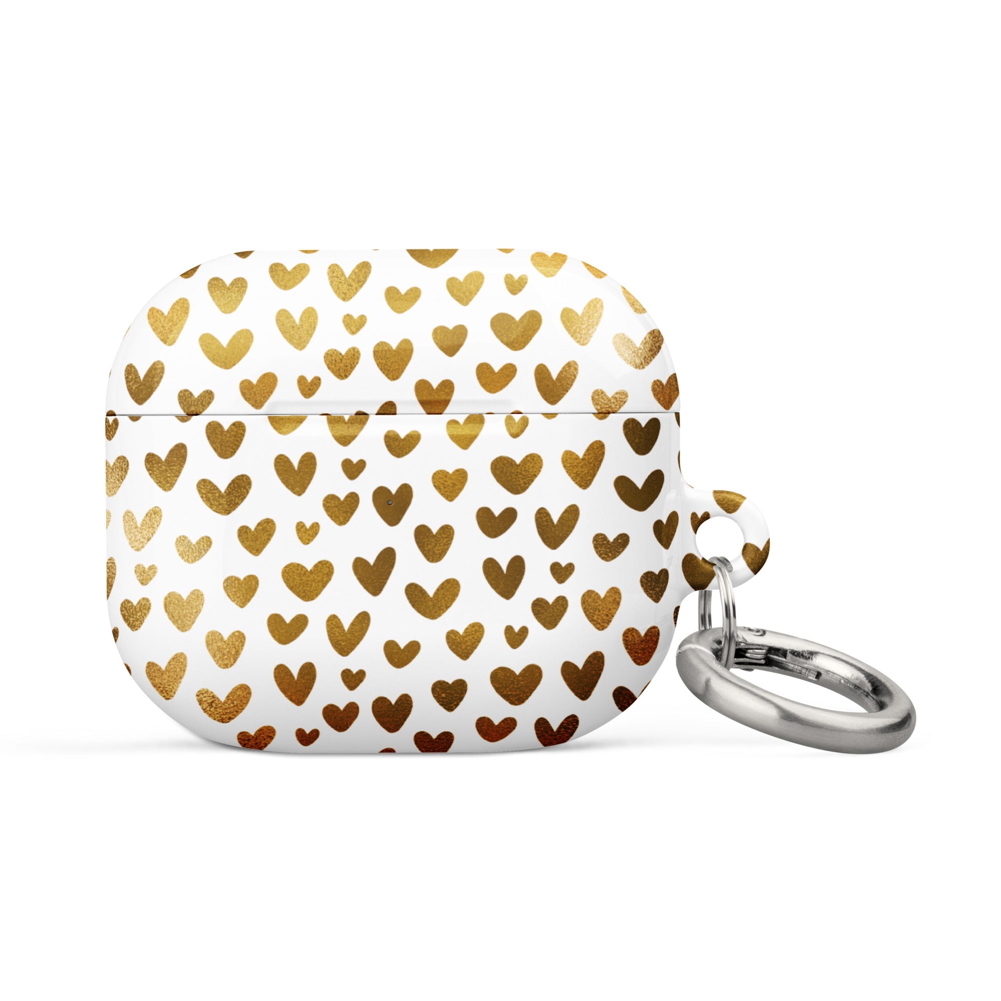 Case for AirPods® Golden Hearts
