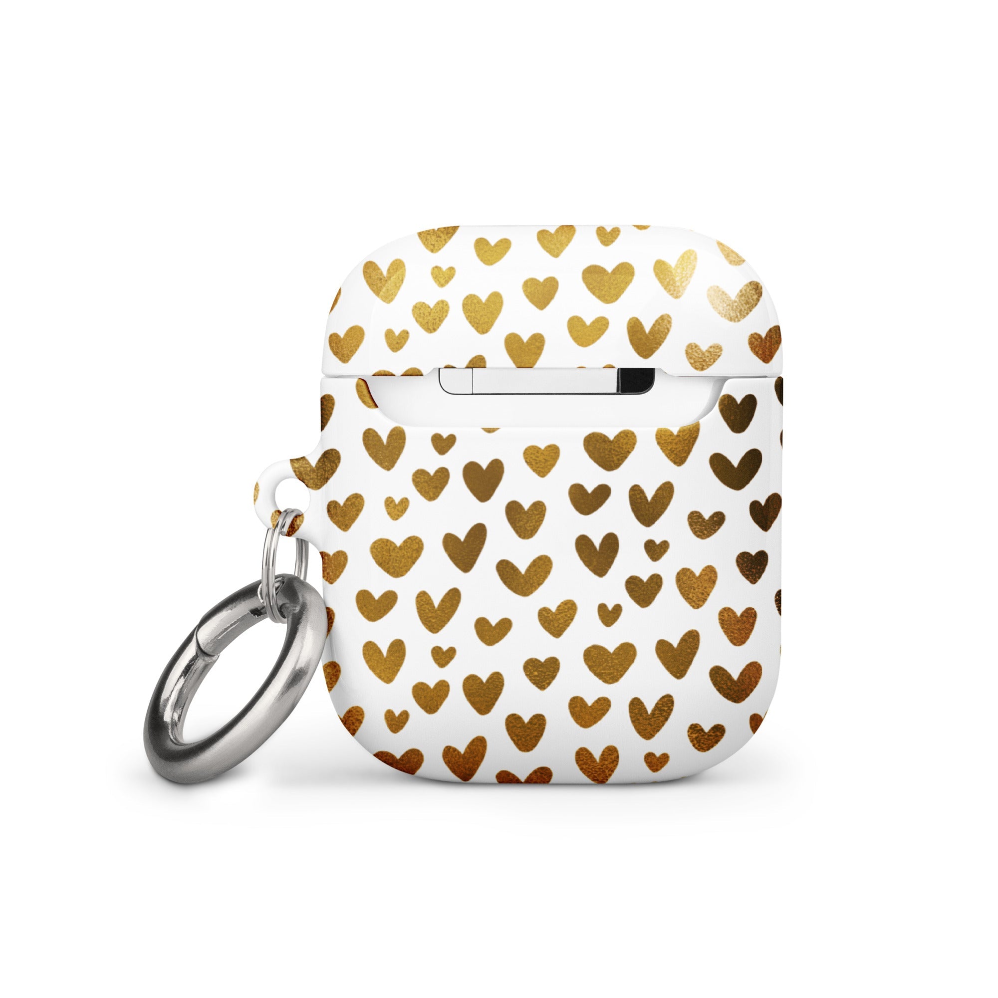 Case for AirPods® Golden Hearts