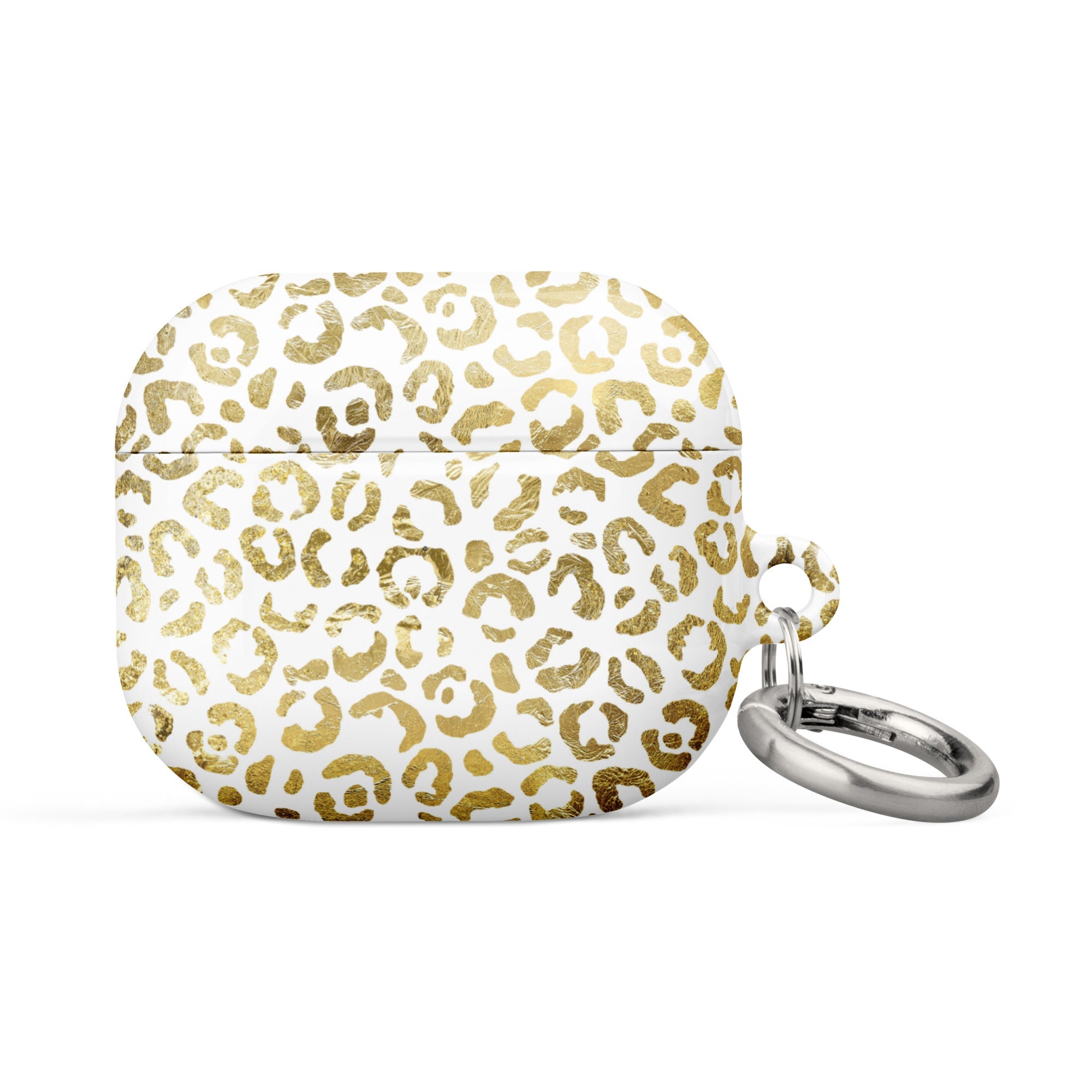 Case for AirPods® Golden Leopard Print