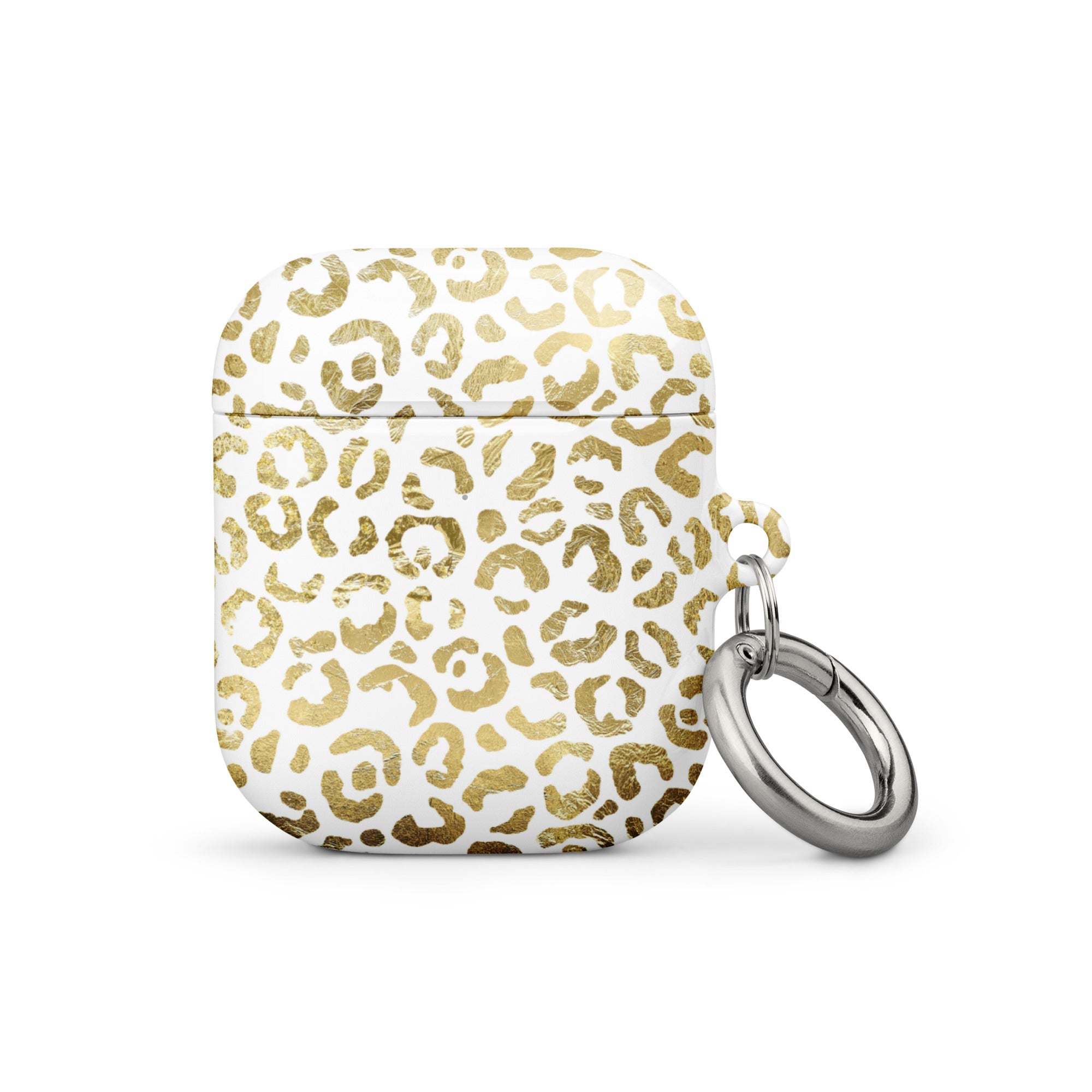 Case for AirPods® Golden Leopard Print