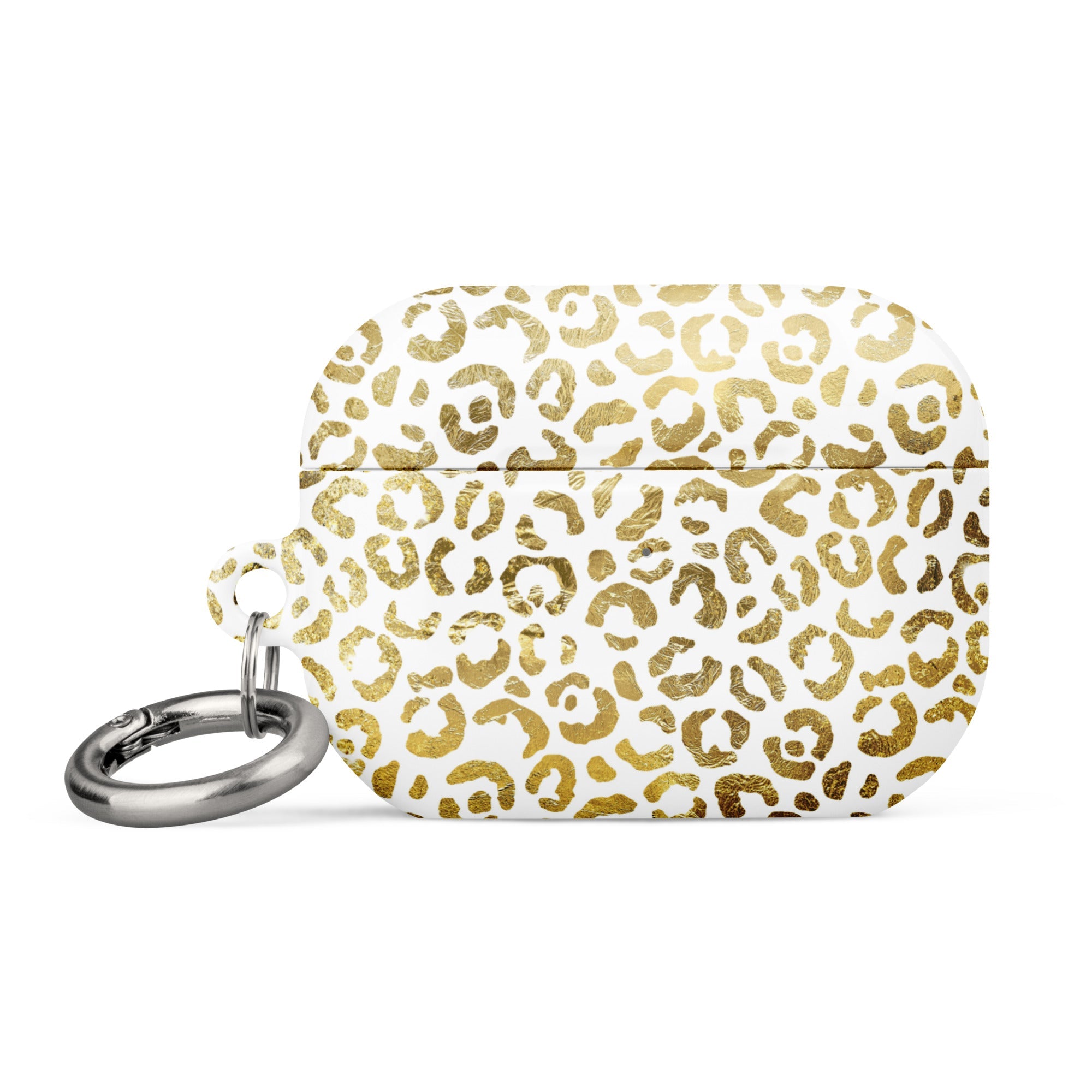 Case for AirPods® Golden Leopard Print