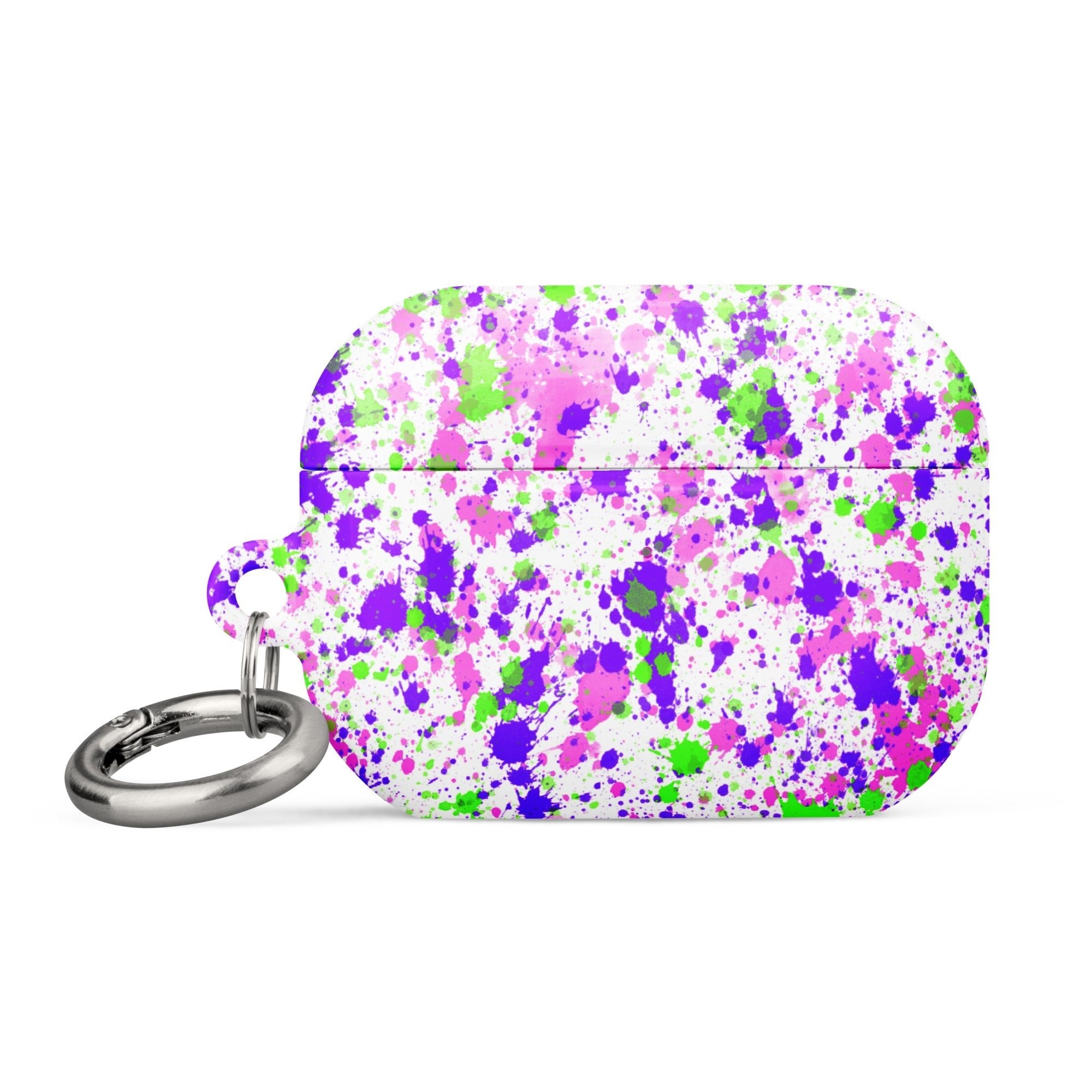 Case for AirPods® Paint Splatter Design I