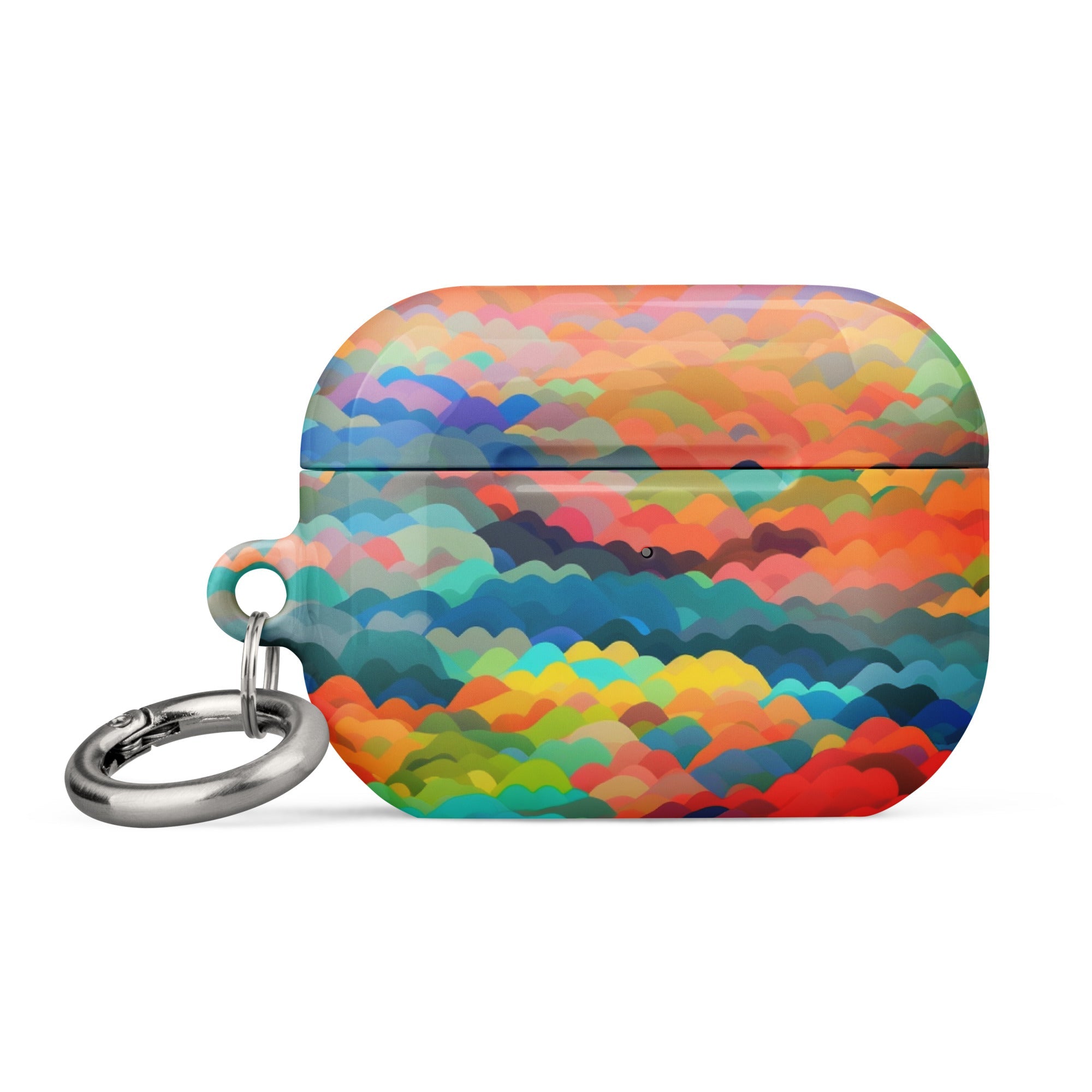 Case for AirPods® Rainbow Clouds Pattern I