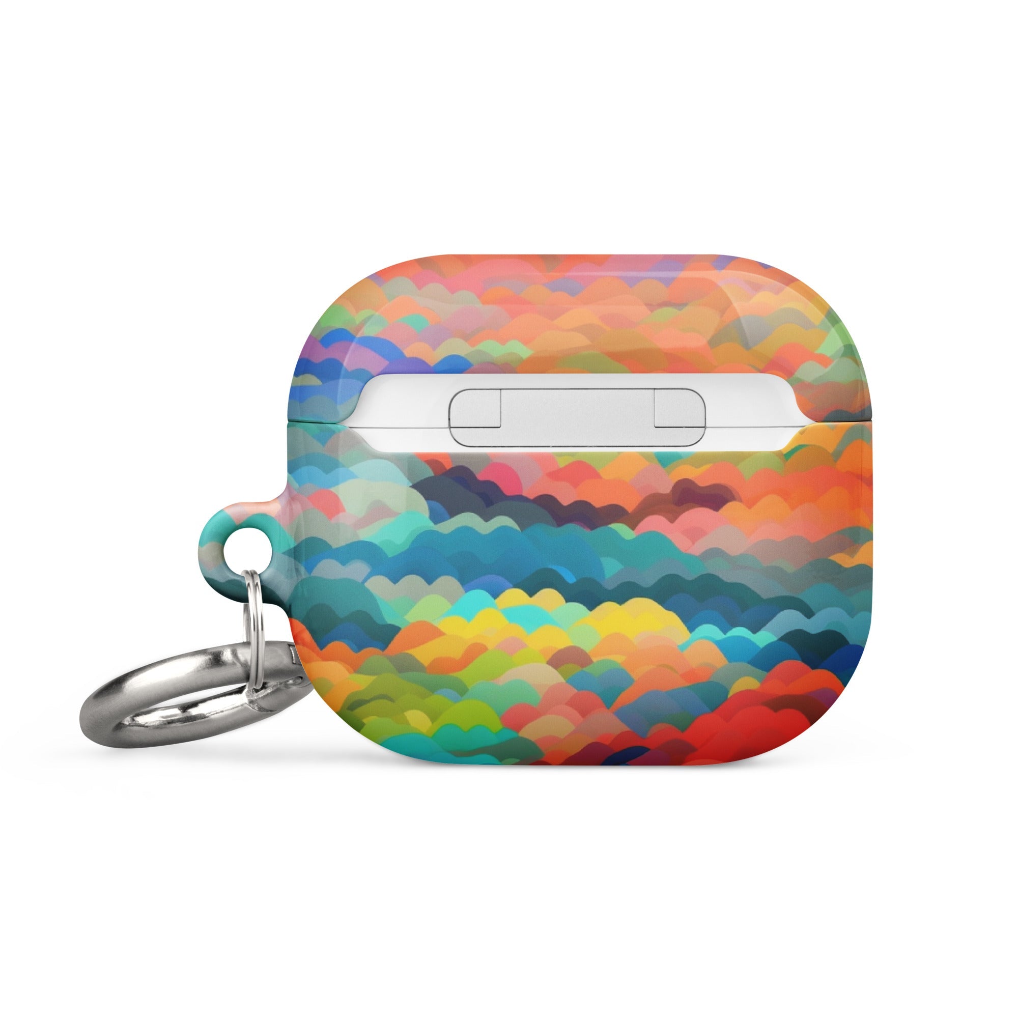 Case for AirPods® Rainbow Clouds Pattern I