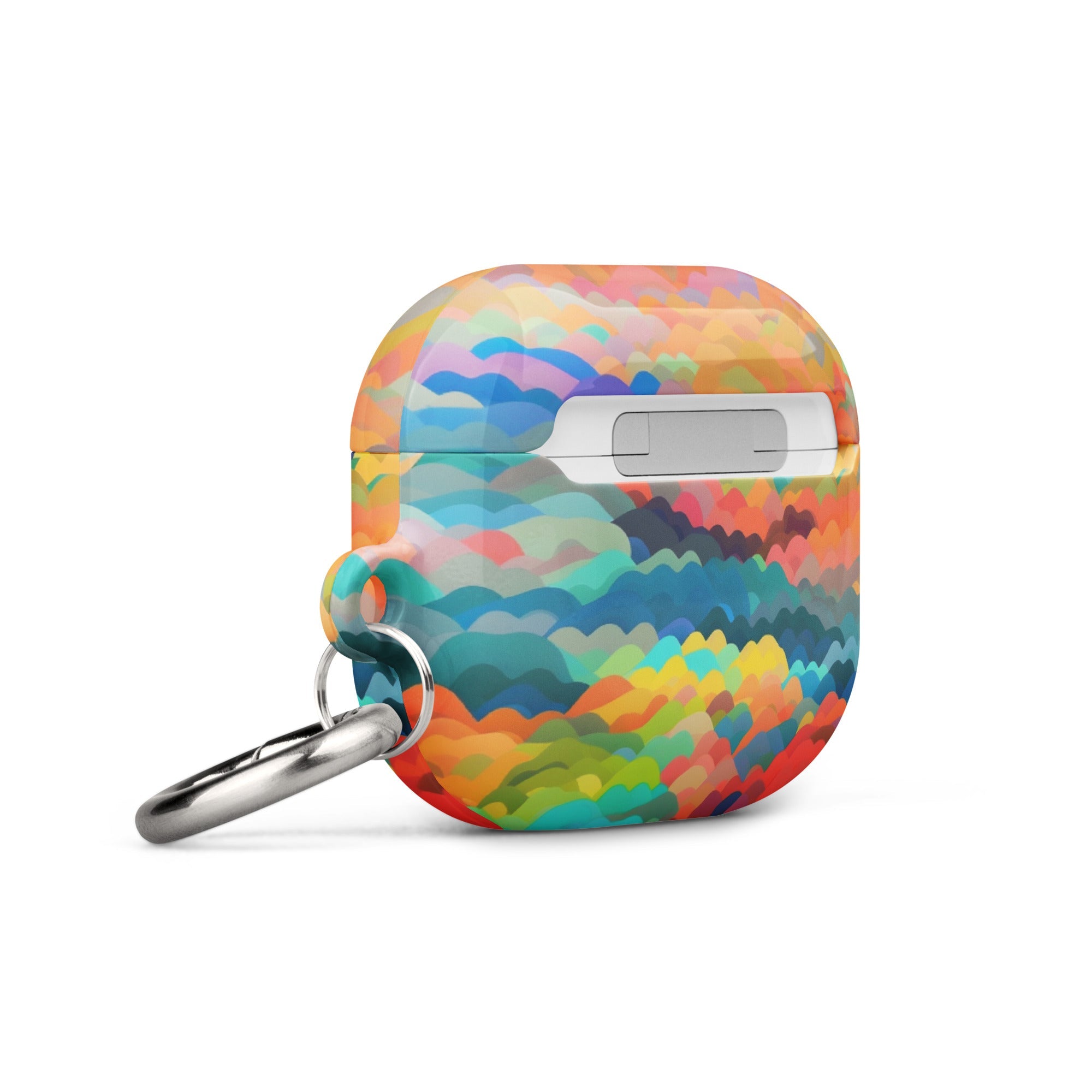 Case for AirPods® Rainbow Clouds Pattern I