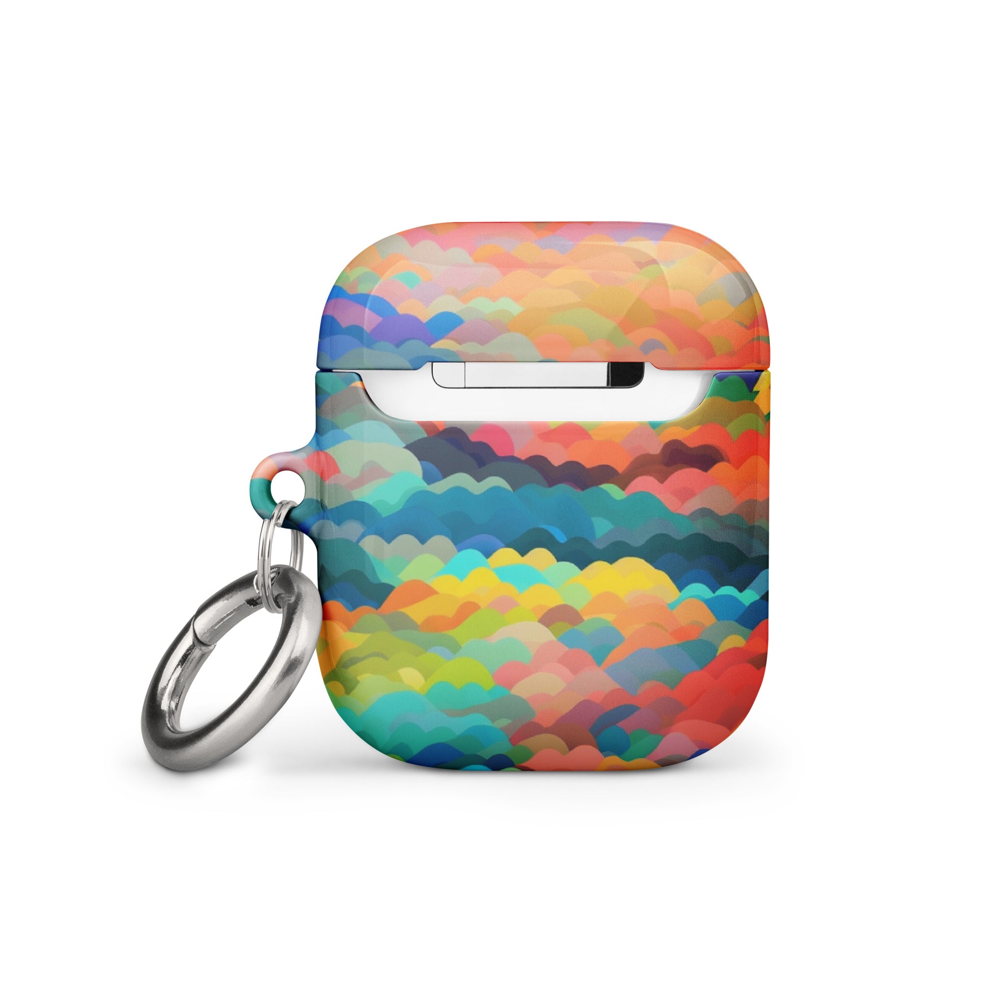 Case for AirPods® Rainbow Clouds Pattern I