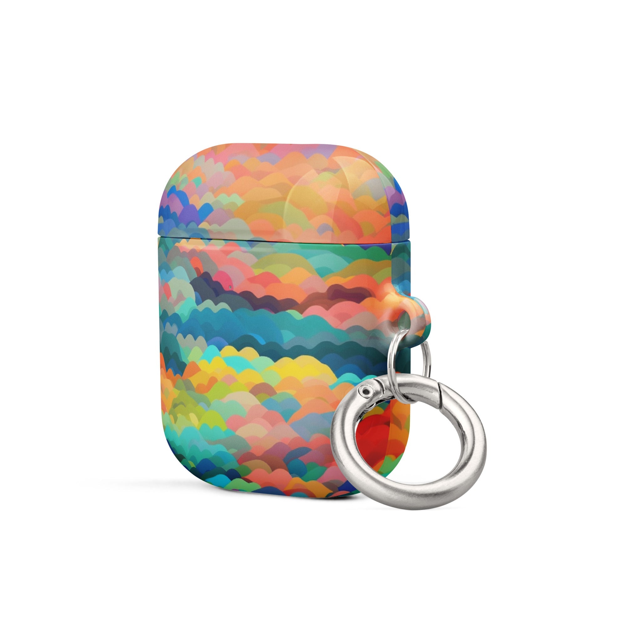 Case for AirPods® Rainbow Clouds Pattern I