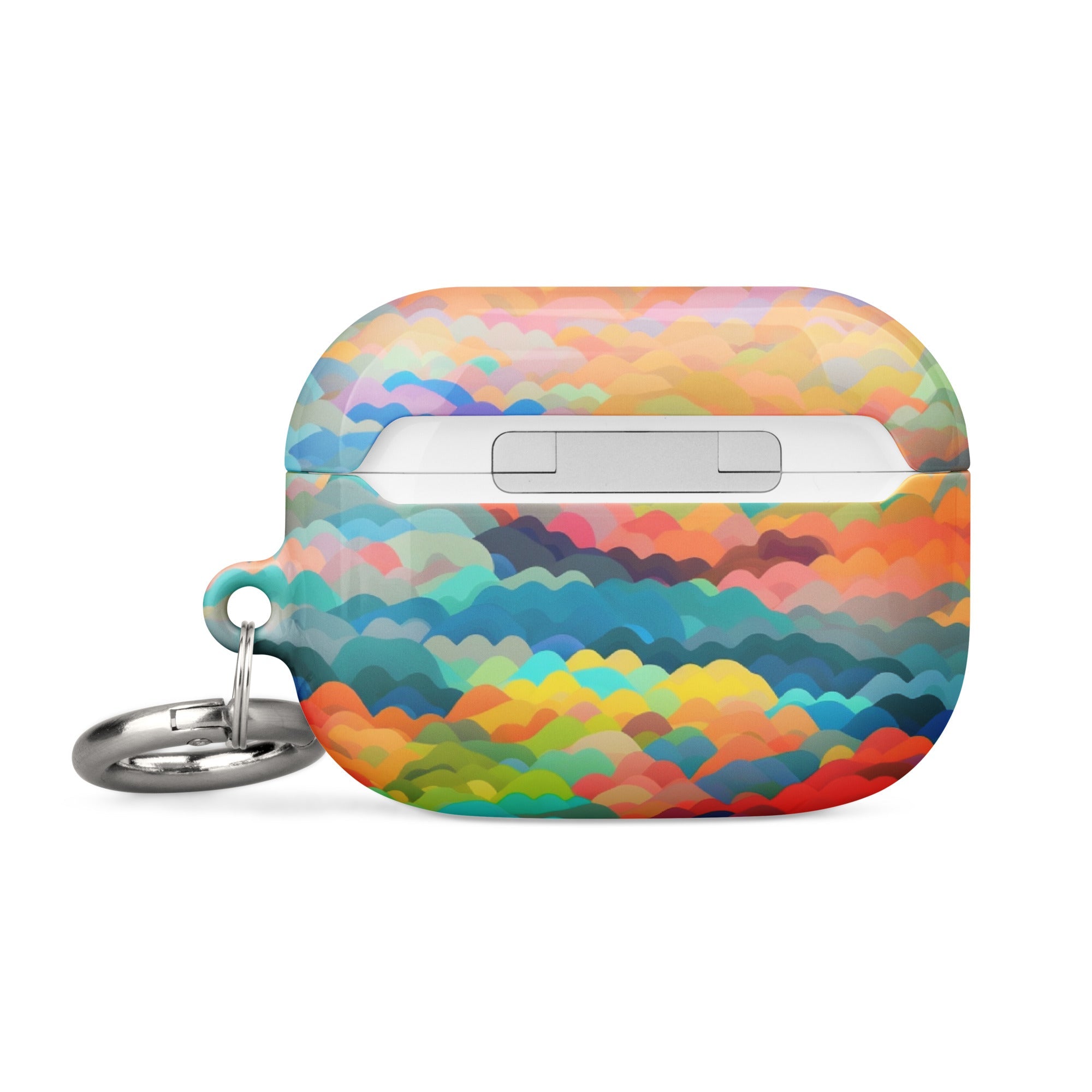 Case for AirPods® Rainbow Clouds Pattern I