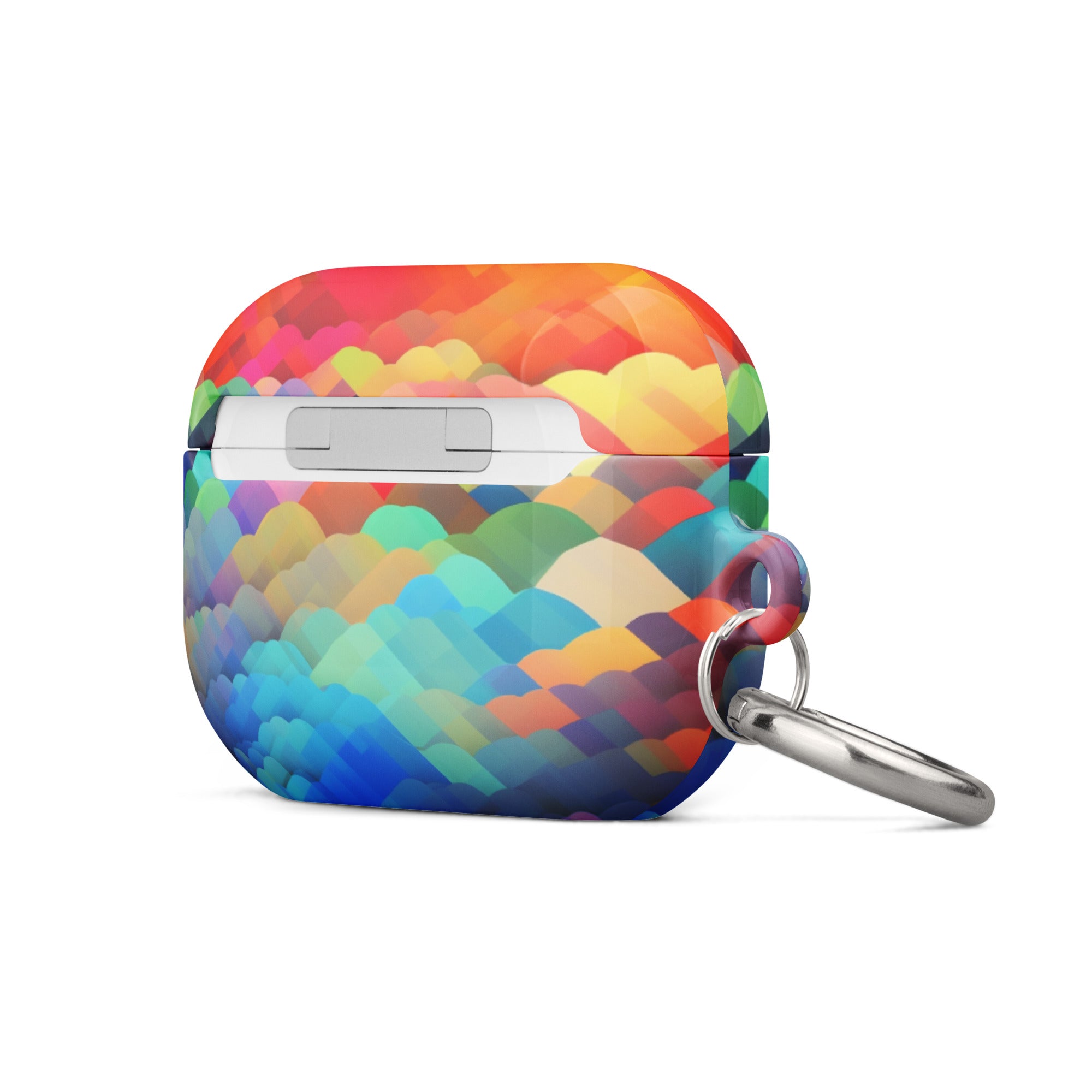 Case for AirPods® Rainbow Clouds Pattern II