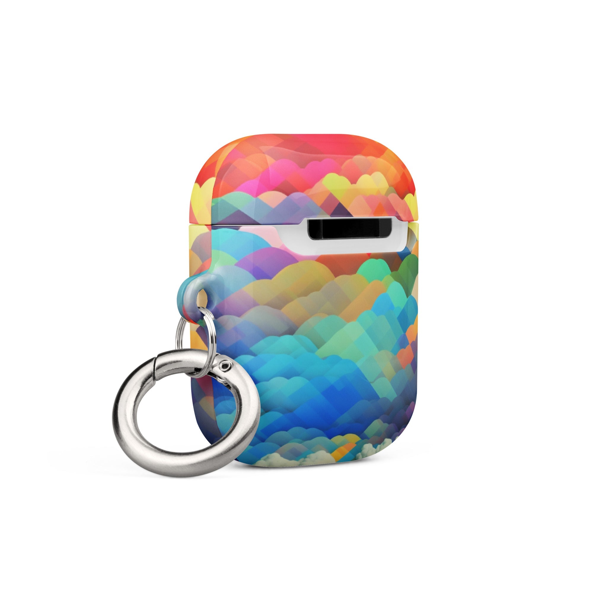Case for AirPods® Rainbow Clouds Pattern II