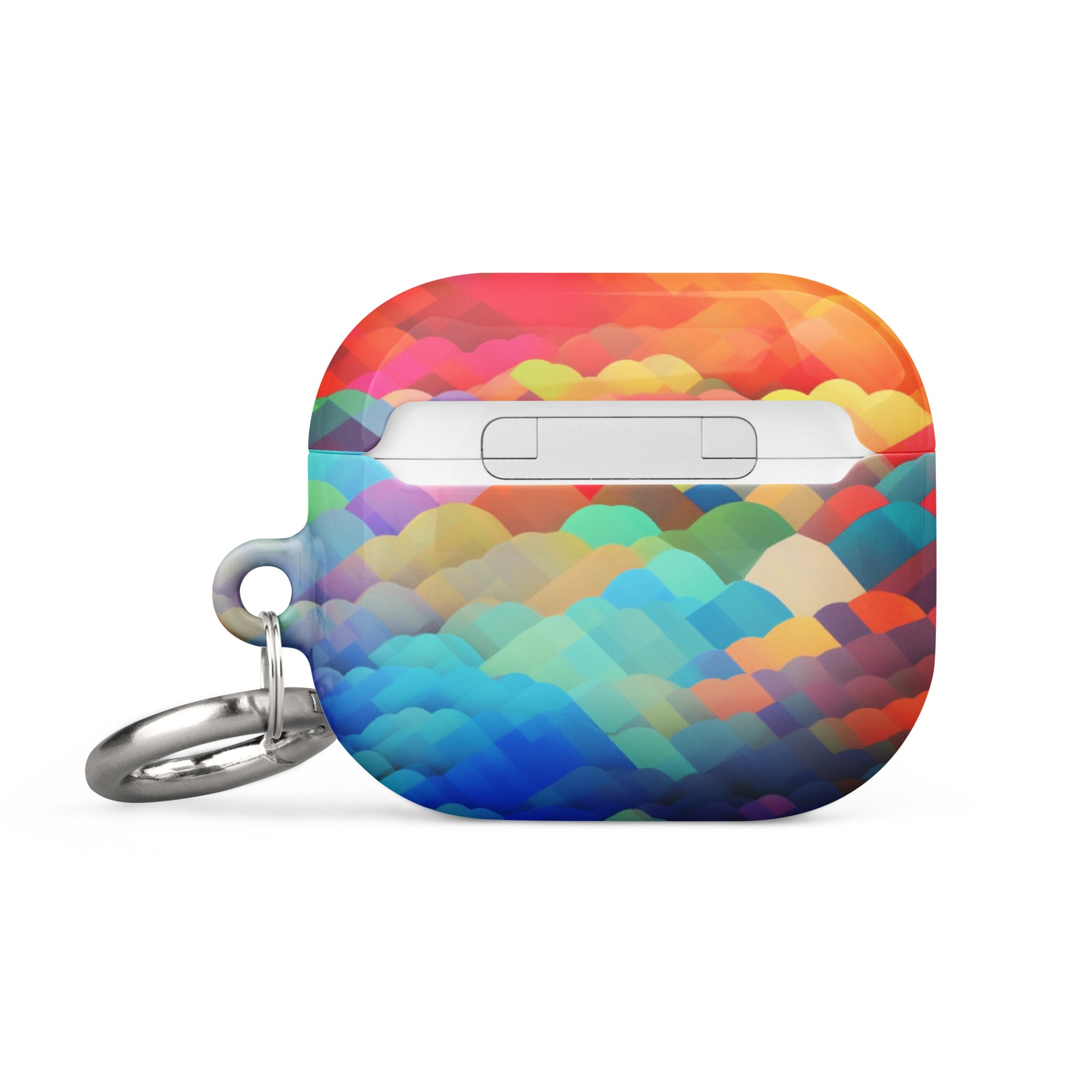 Case for AirPods® Rainbow Clouds Pattern II