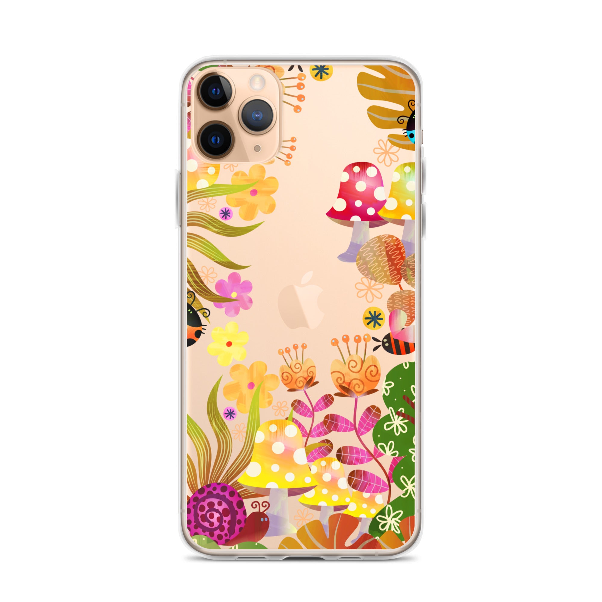 Clear Case for iPhone® Enchanted Forest Design I