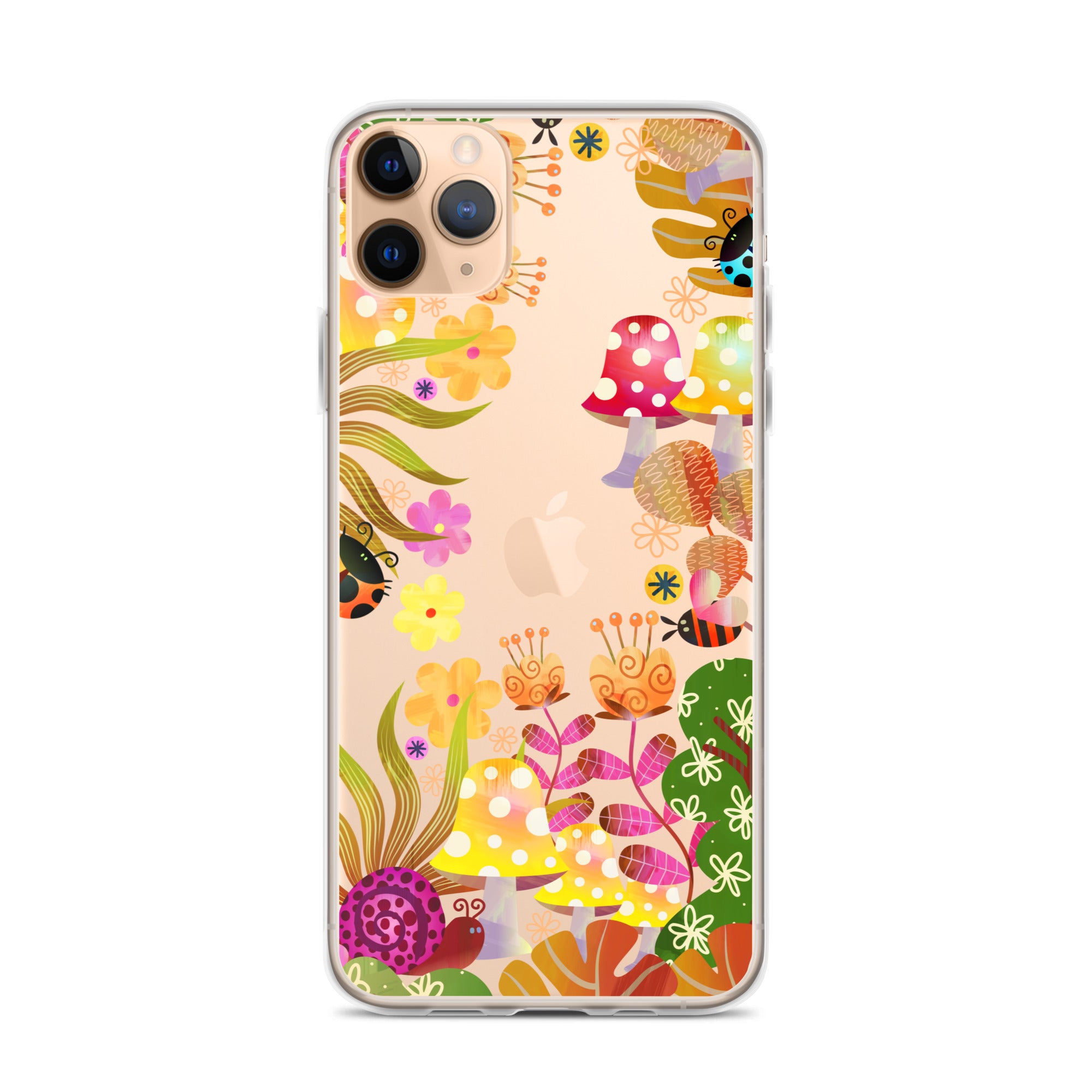 Clear Case for iPhone® Enchanted Forest Design VI