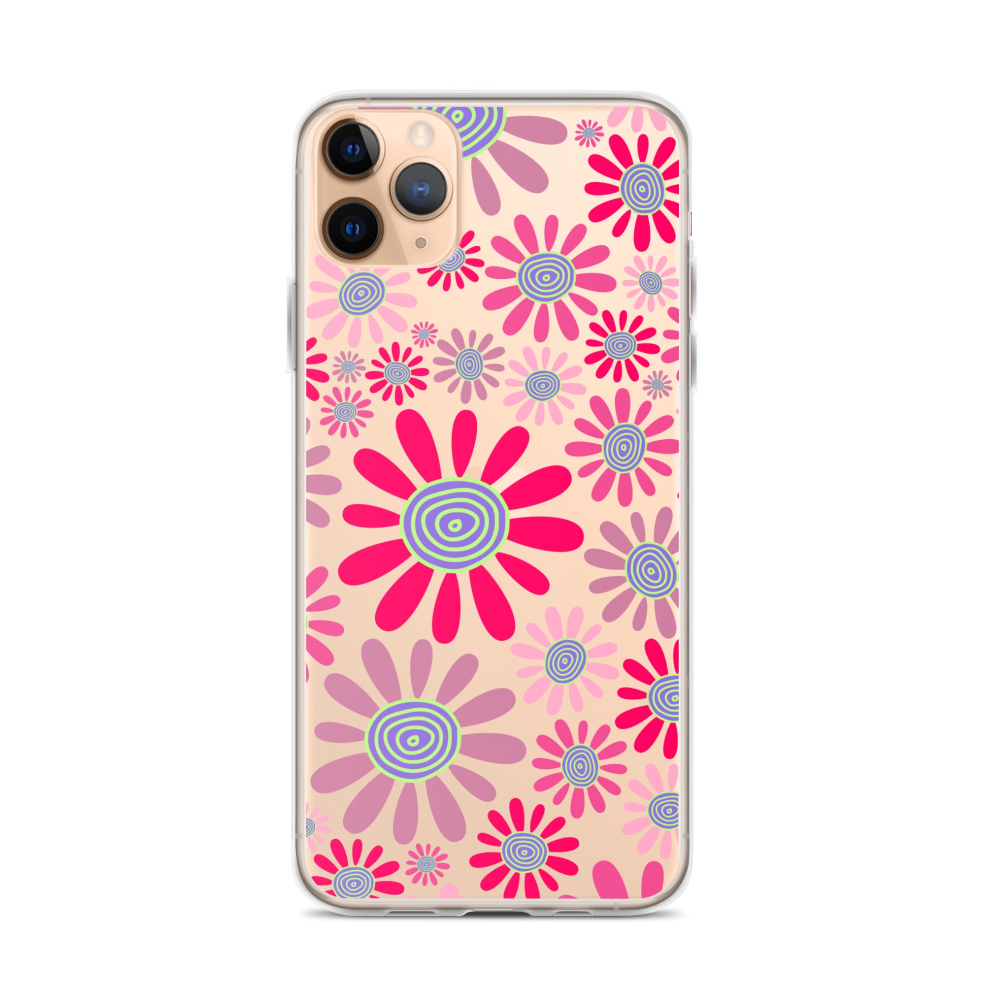 Clear Case for iPhone® Floral Daisy Design I