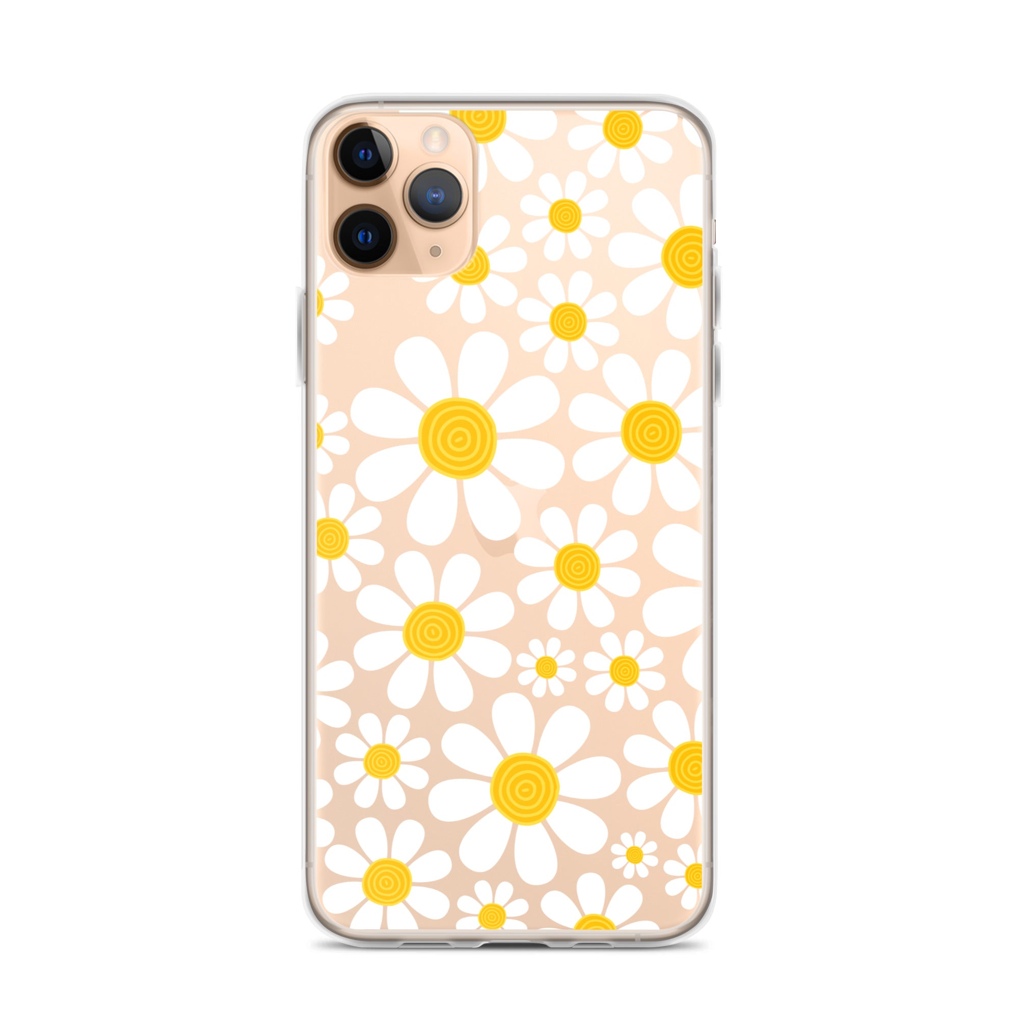 Clear Case for iPhone® Floral Daisy Design III