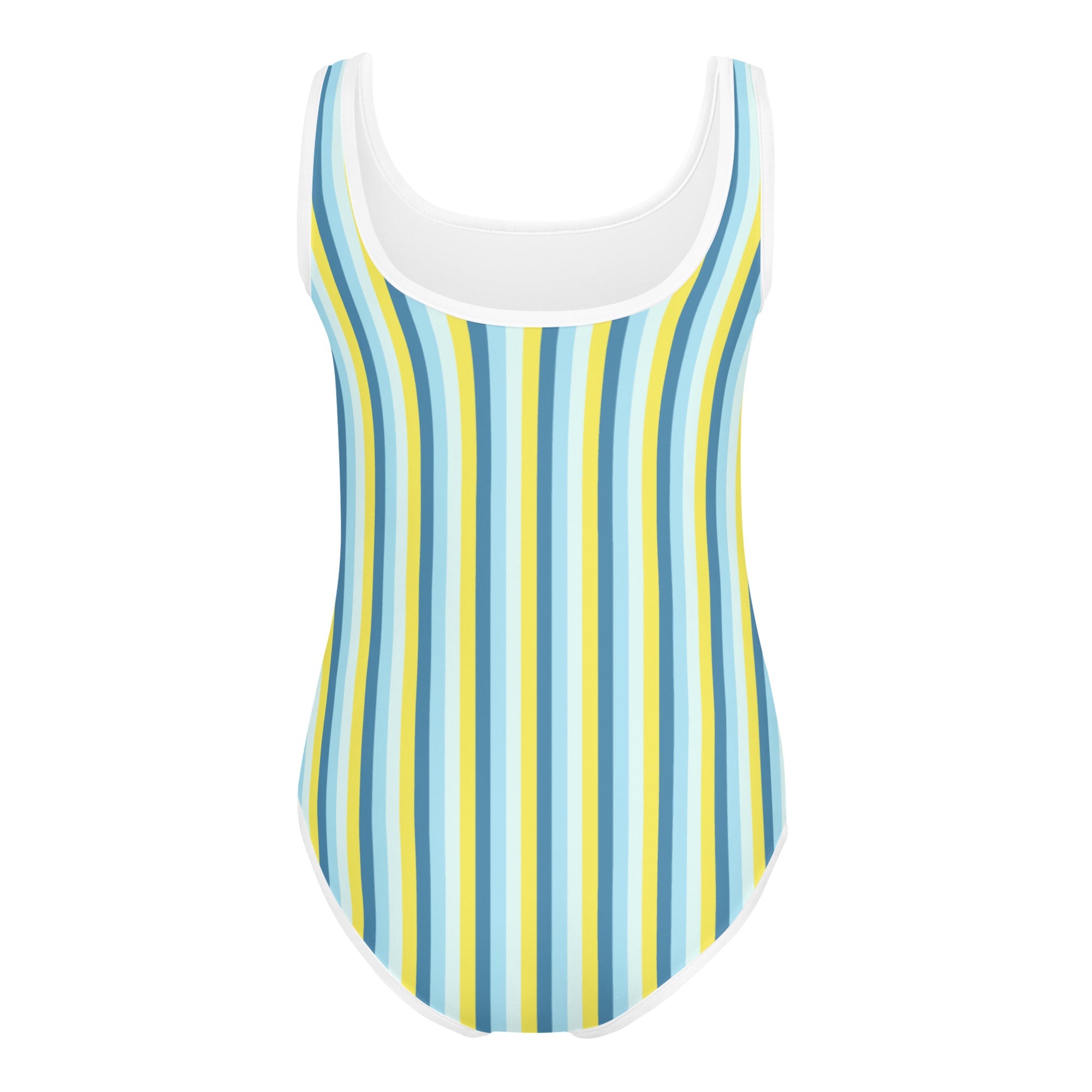 Colorful Striped Kids Swimsuit I