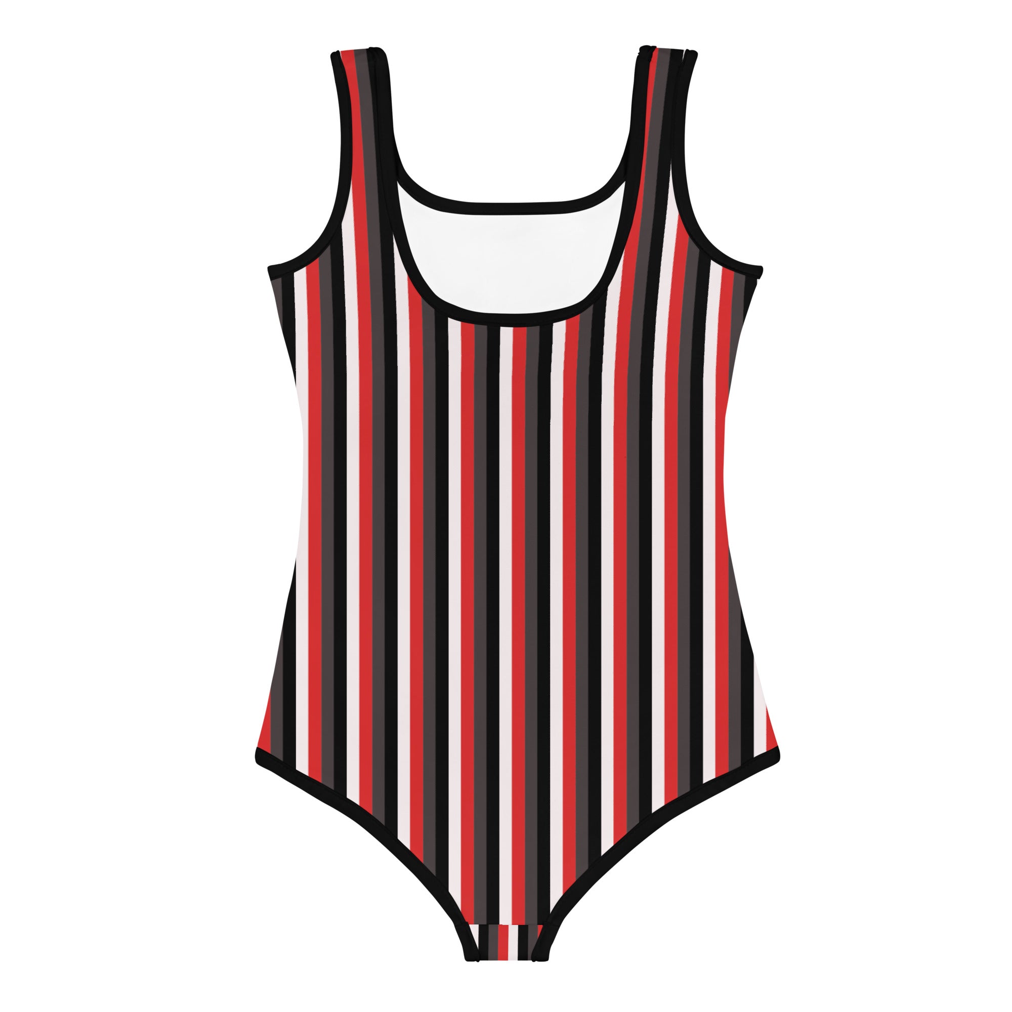Colorful Striped Kids Swimsuit VIII