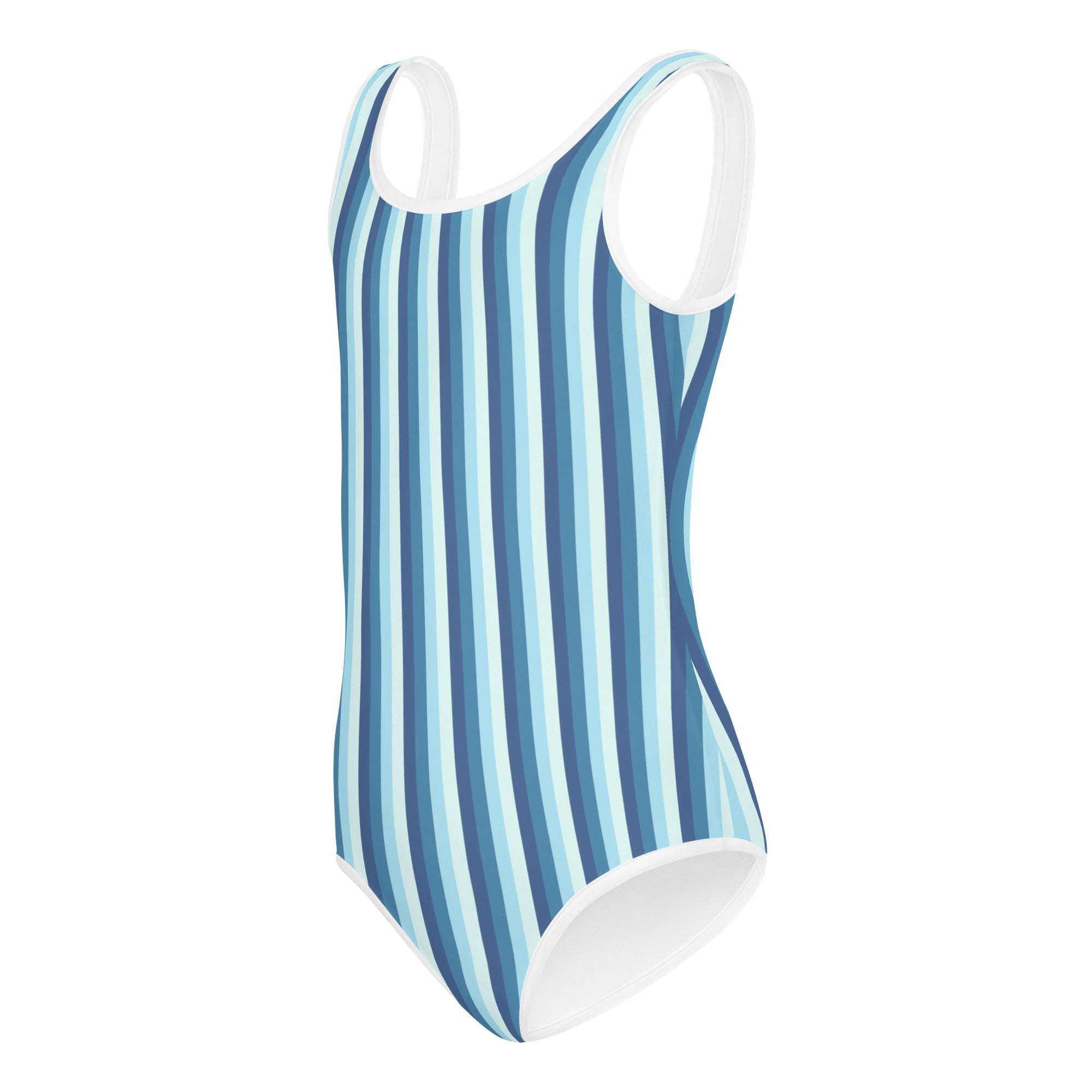 Colorful Striped Kids Swimsuit XIII