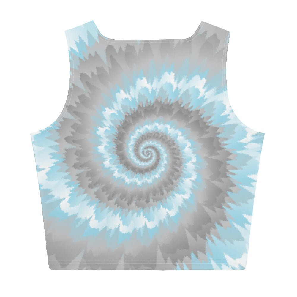 Crop Top Tie Dye Spiral Demiboy