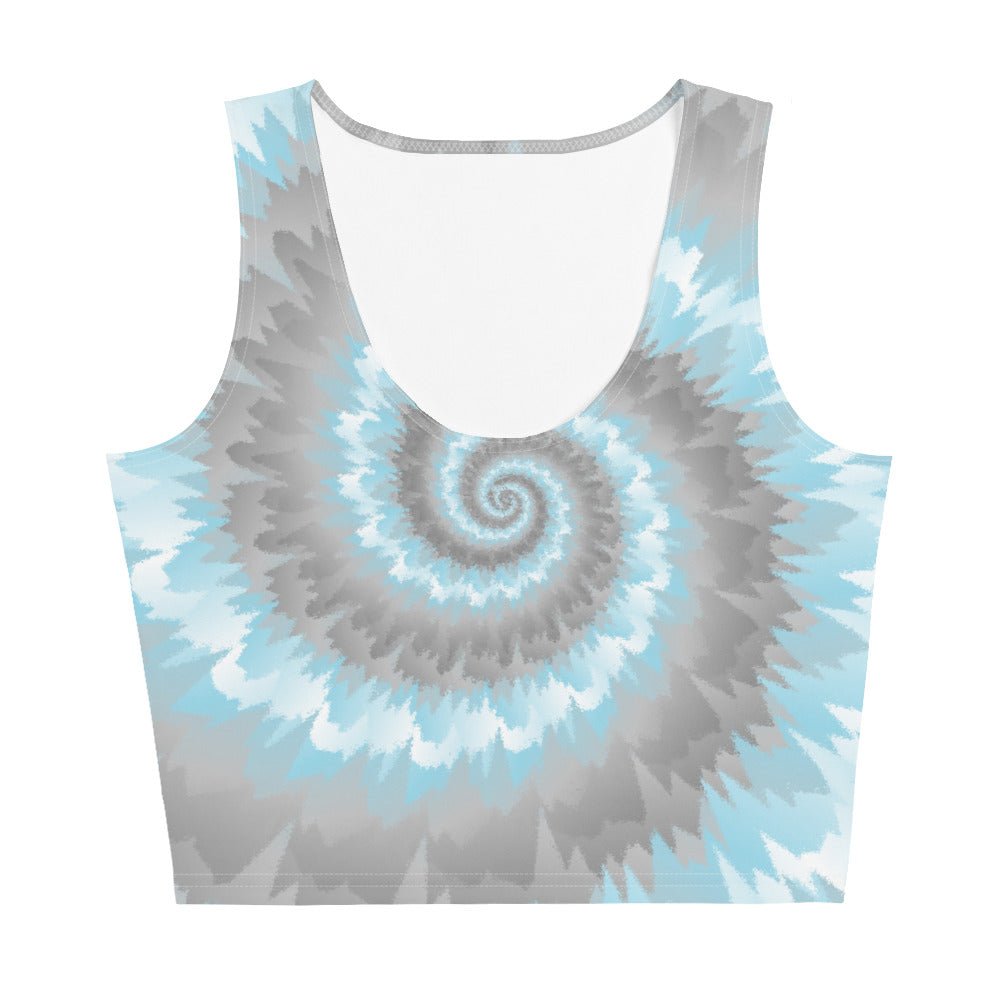 Crop Top Tie Dye Spiral Demiboy