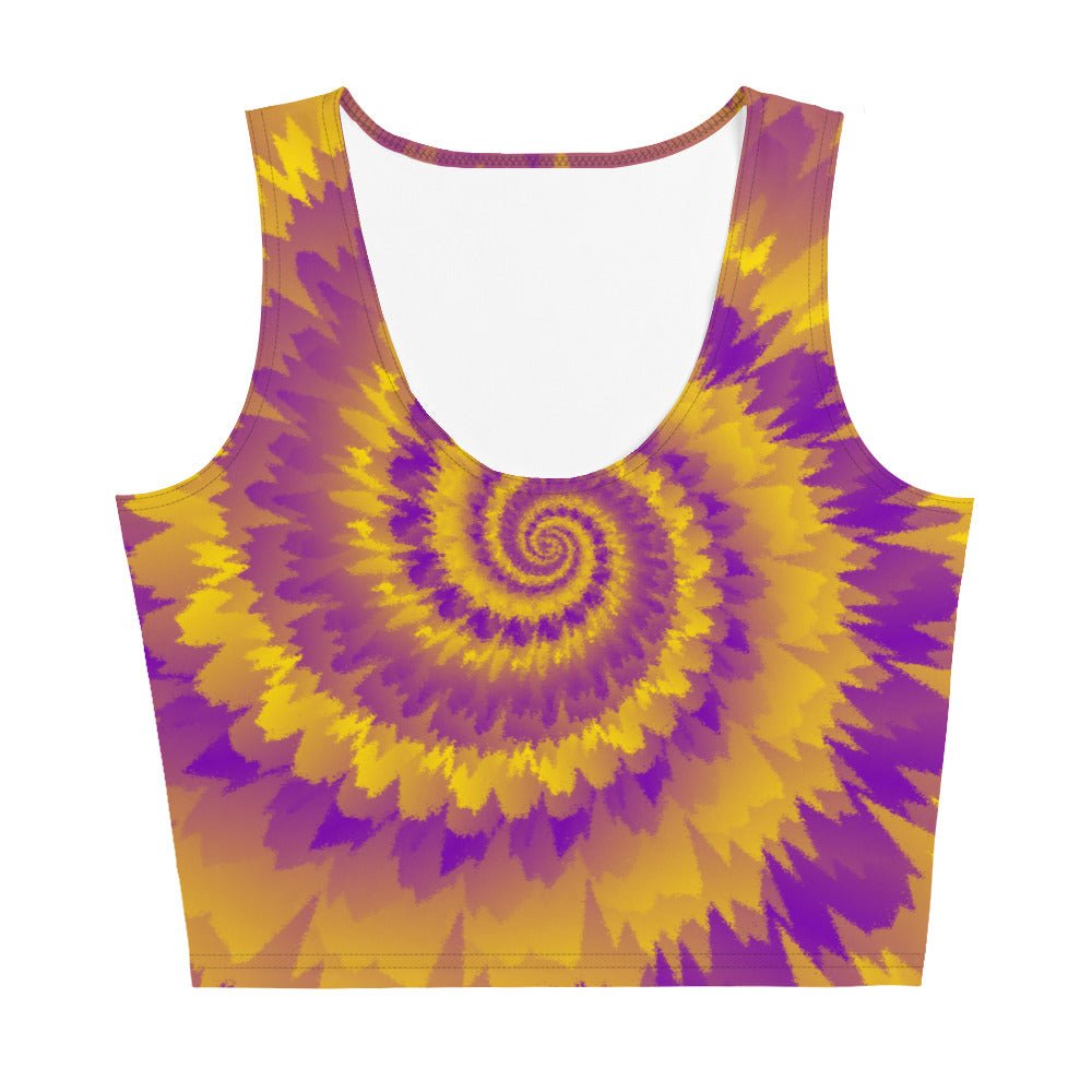 Crop Top Tie Dye Spiral Intersex