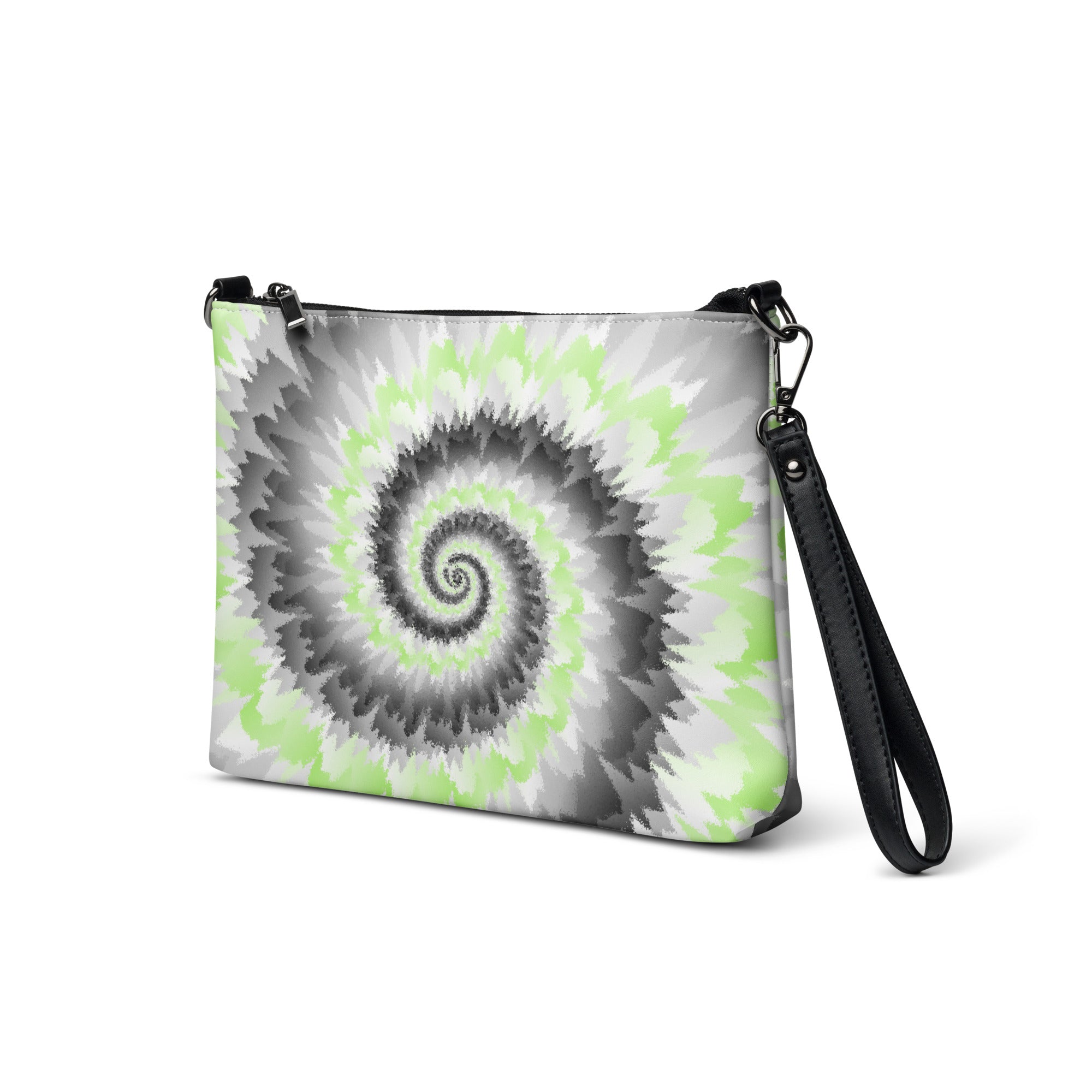 Crossbody bag Tie Dye Spiral Agender