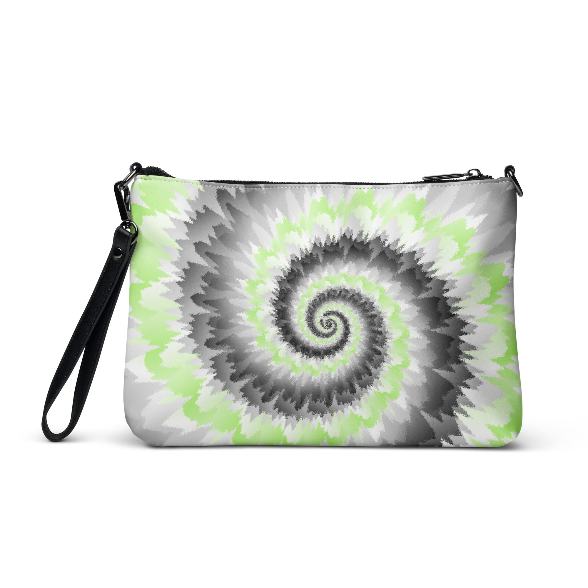 Crossbody bag Tie Dye Spiral Agender
