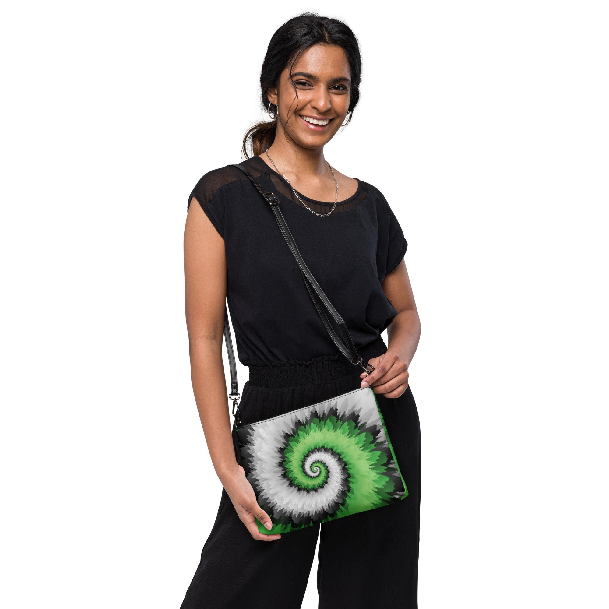 Crossbody bag Tie Dye Spiral Aromantic