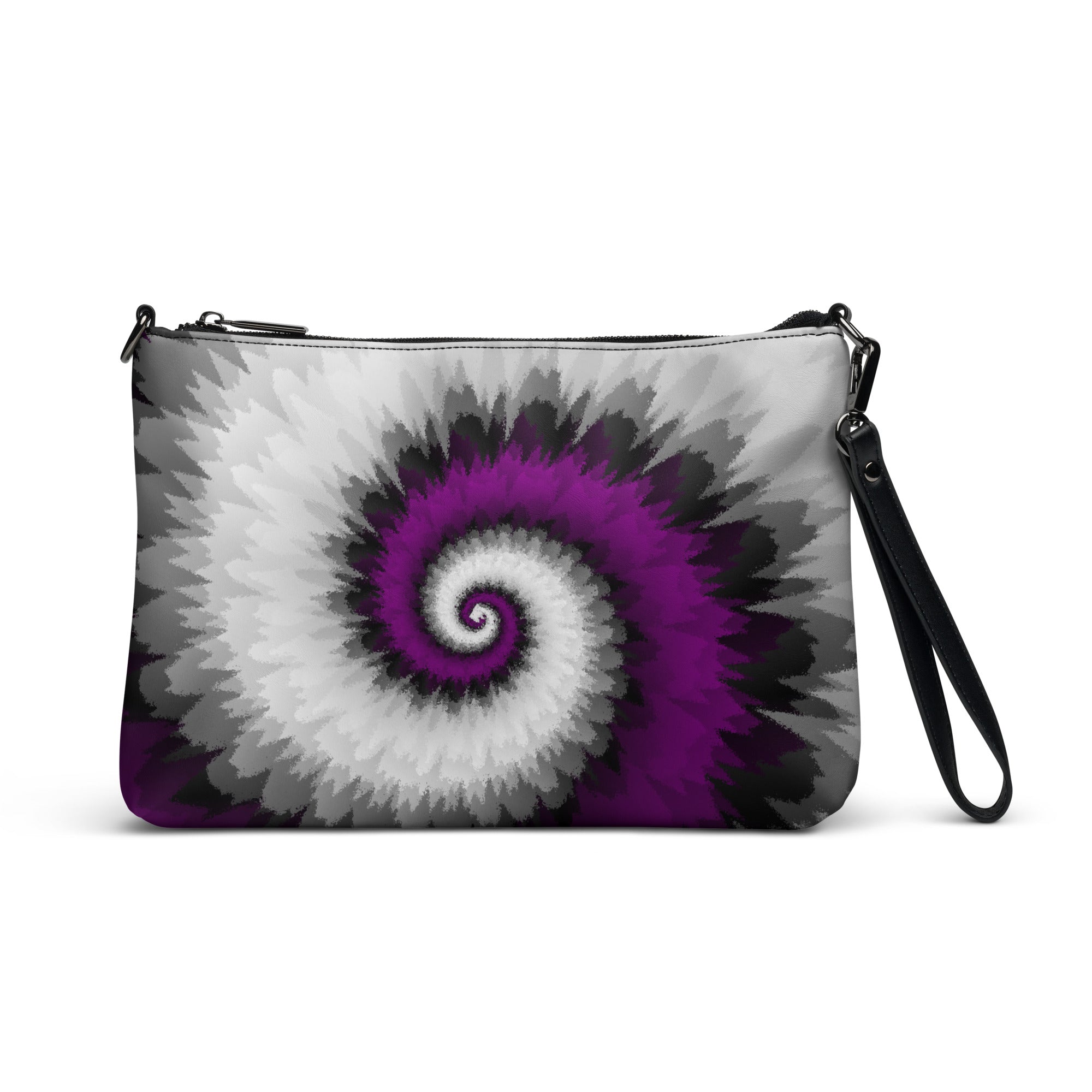 Crossbody bag Tie Dye Spiral Asexual