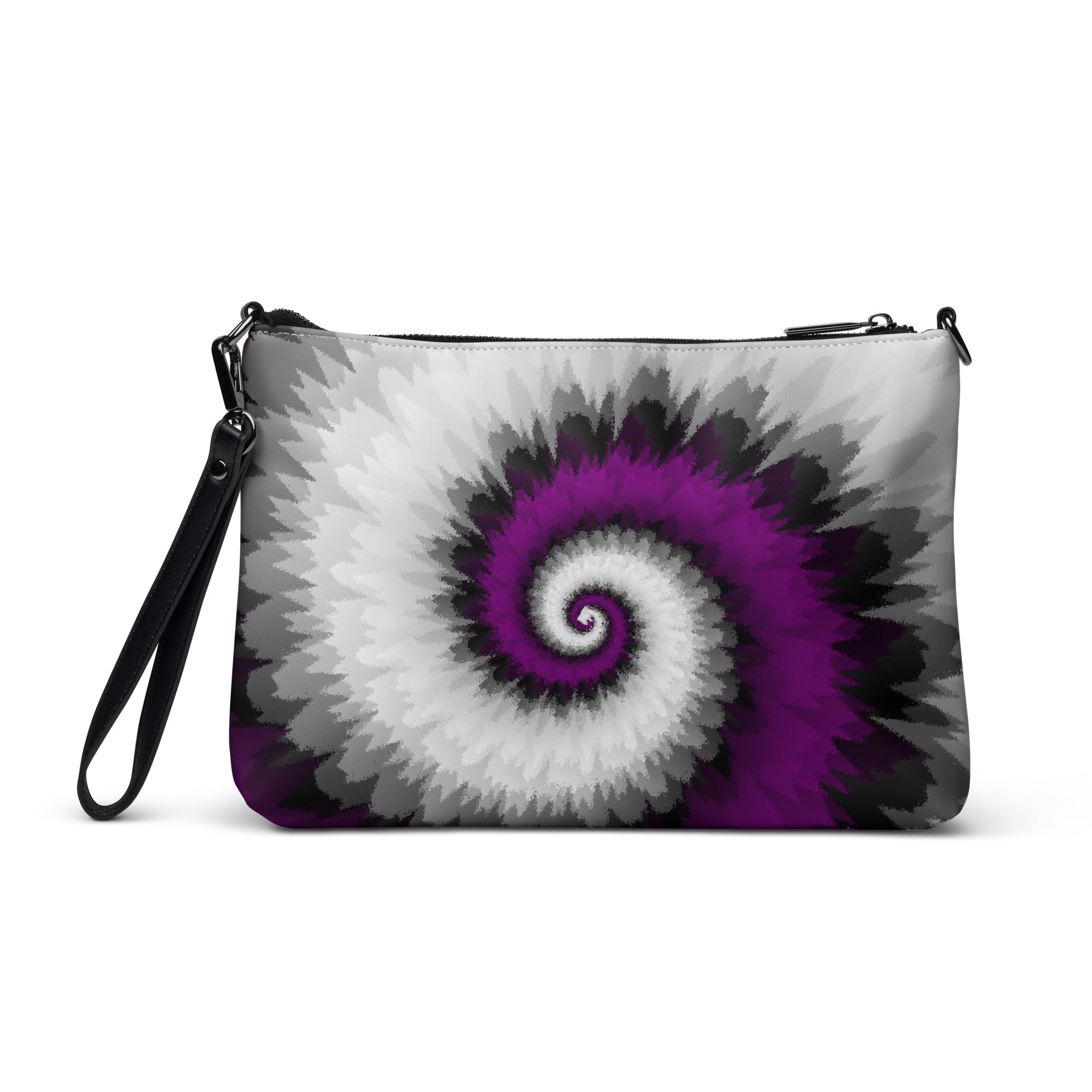 Crossbody bag Tie Dye Spiral Asexual