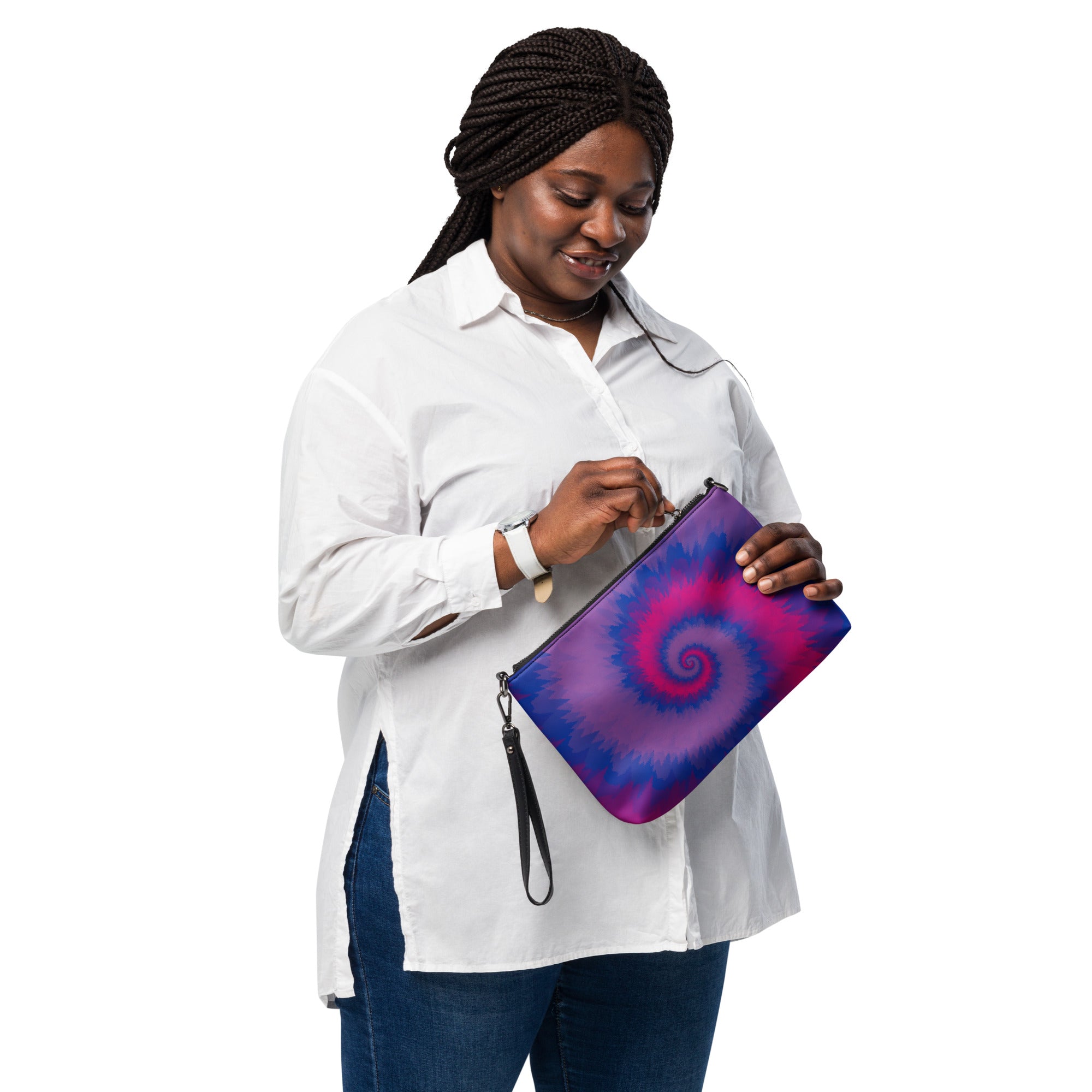 Crossbody bag Tie Dye Spiral Bisexual