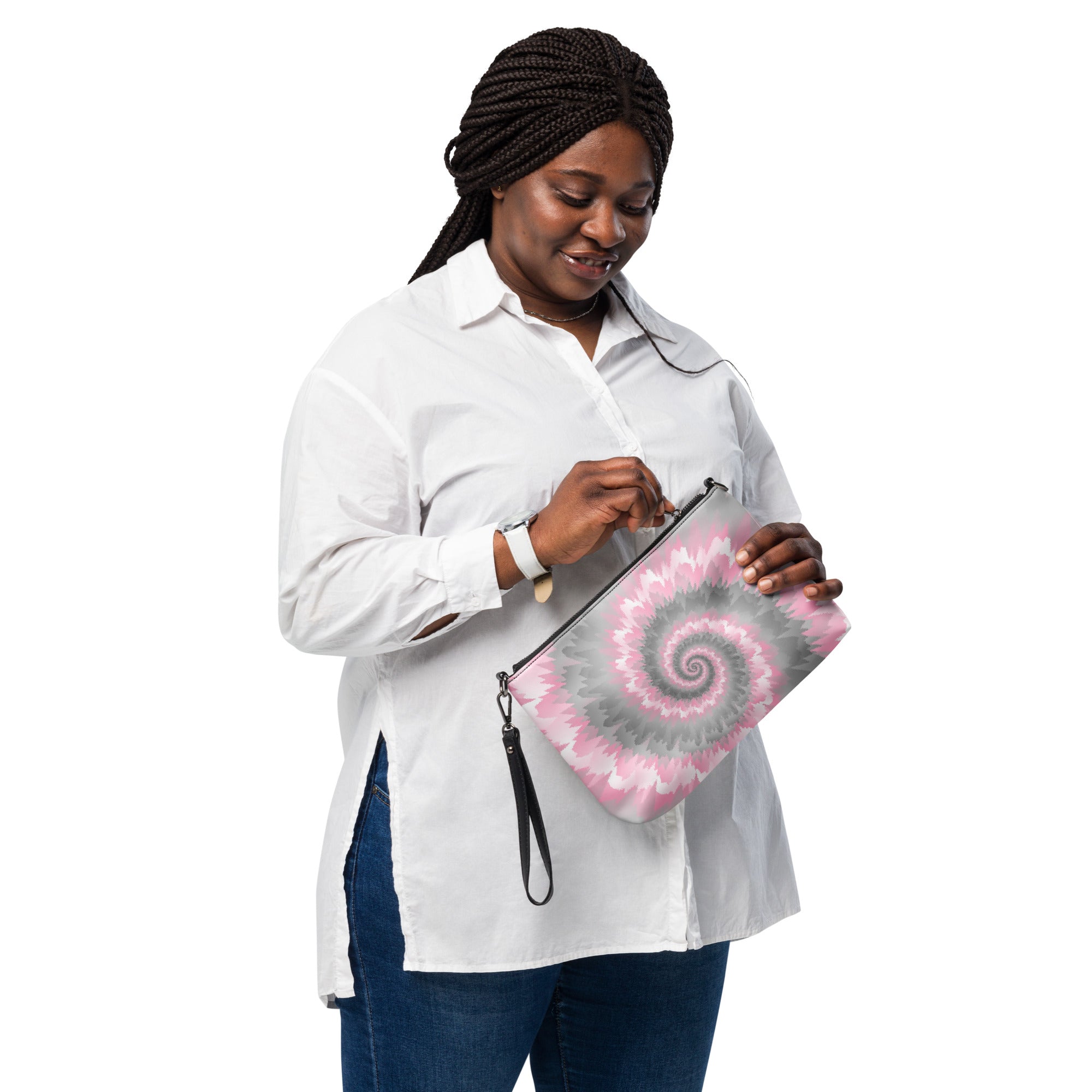 Crossbody bag Tie Dye Spiral Demigirl